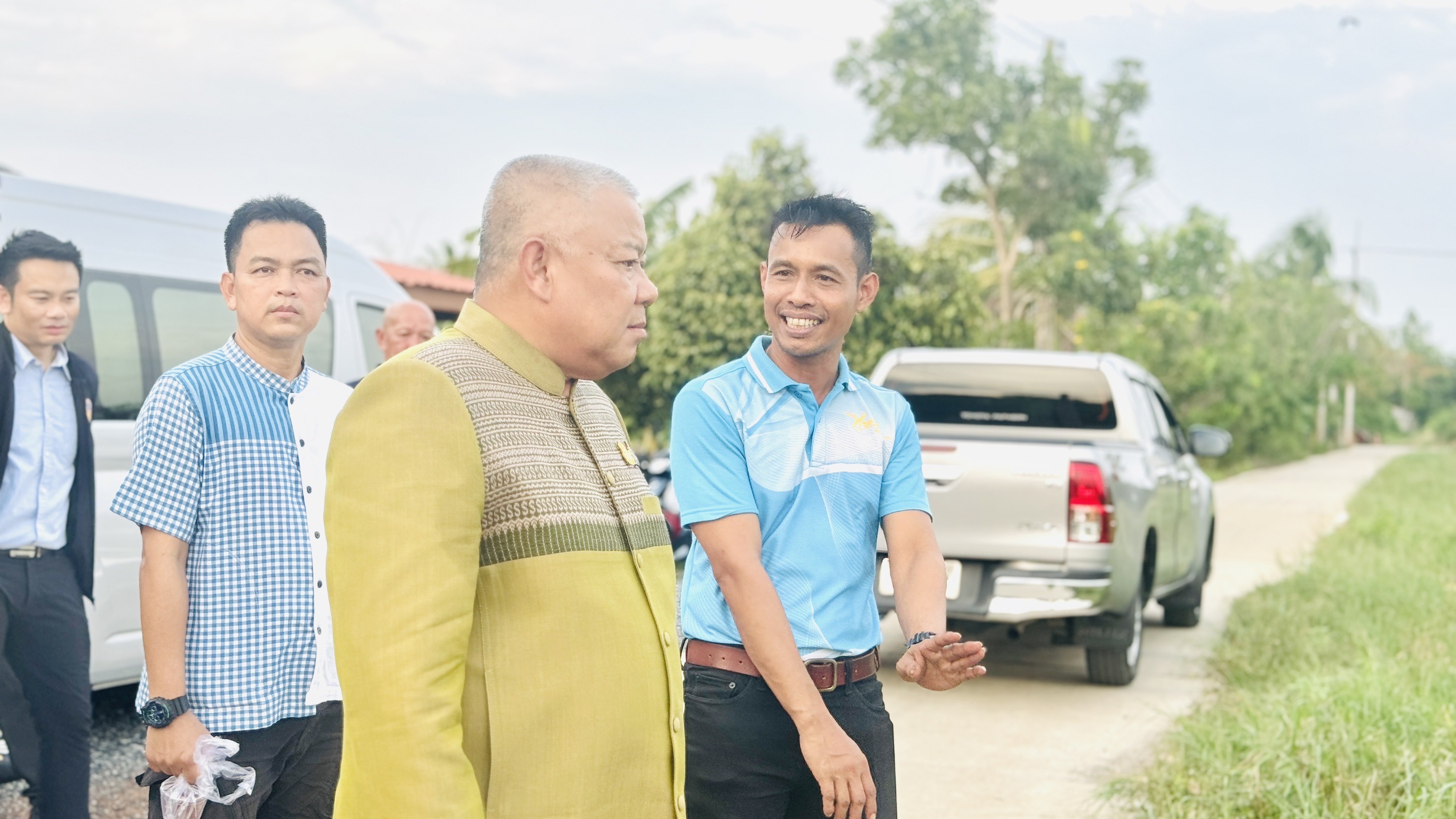 พช. ฉะเชิงเทรา ร่วมตรวจเยี่ยมการดำเนินงานป้องกันและแก้ไขปัญหายาเสพติด กองทุนแม่ของแผ่นดิน