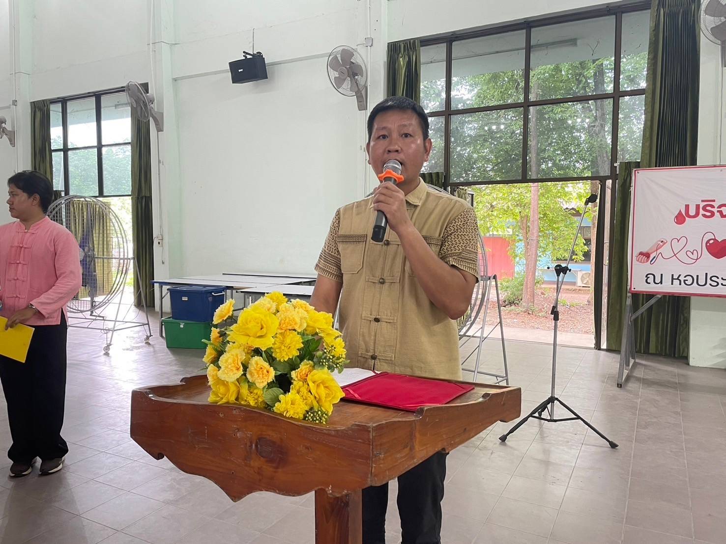 พช. ฉะเชิงเทรา ร่วมกิจกรรมสตรีอำเภอแปลงยาวสร้างความมั่นคงทางอาหารพัฒนาอาชีพทางเลือกด้วยการปลูกผักปลอดสารและใช้ประโยชน์จากสีธรรมชาติของพืชพื้นถิ่น