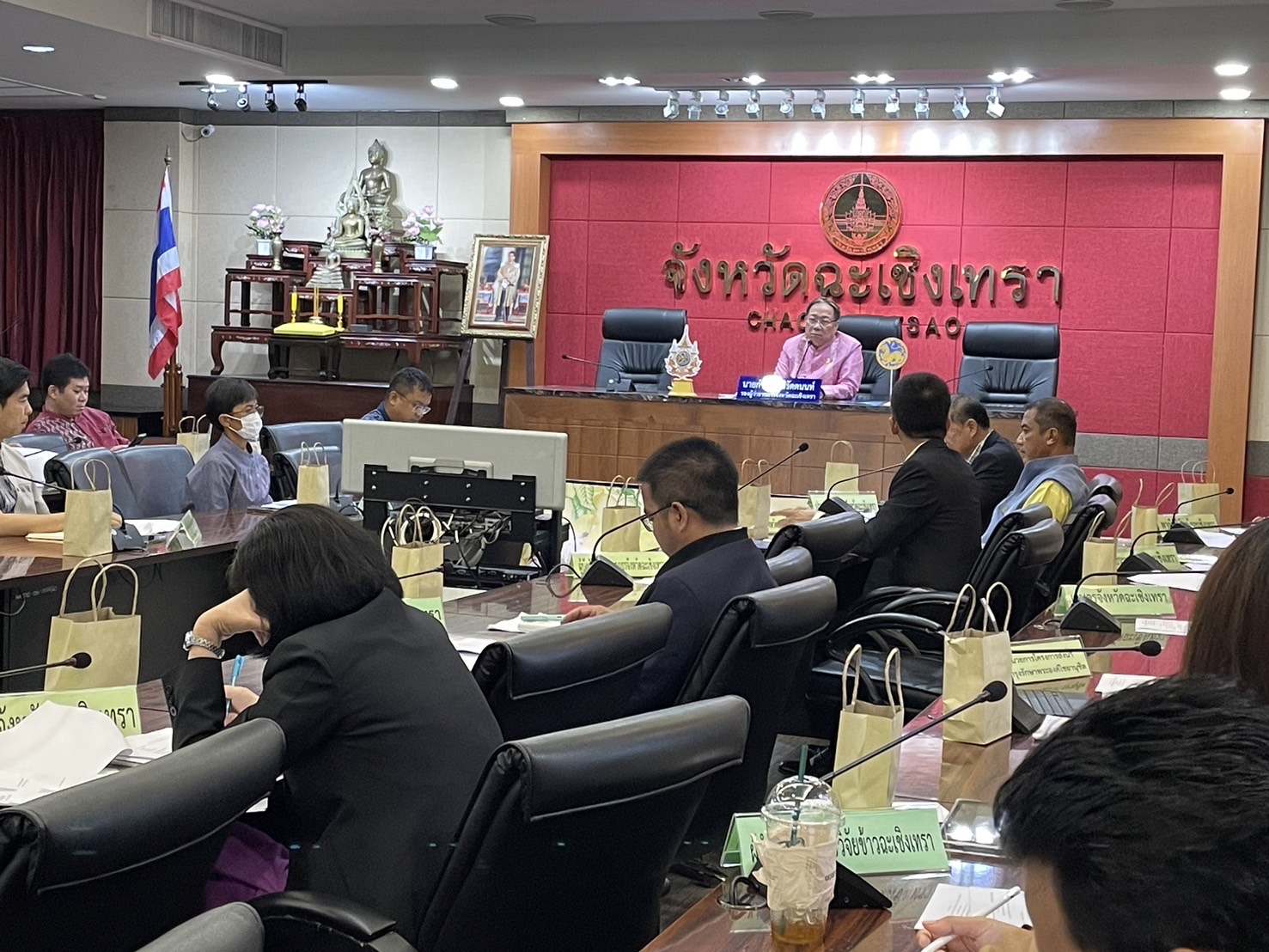 พช. ฉะเชิงเทรา ร่วมการประชุมคณะกรรมการร่วมภาครัฐและเอกชนเพื่อพัฒนาและแก้ไขปัญหาทางเศรษฐกิจจังหวัดฉะเชิงเทรา (กรอ.จังหวัด) ครั้งที่ 4/2567