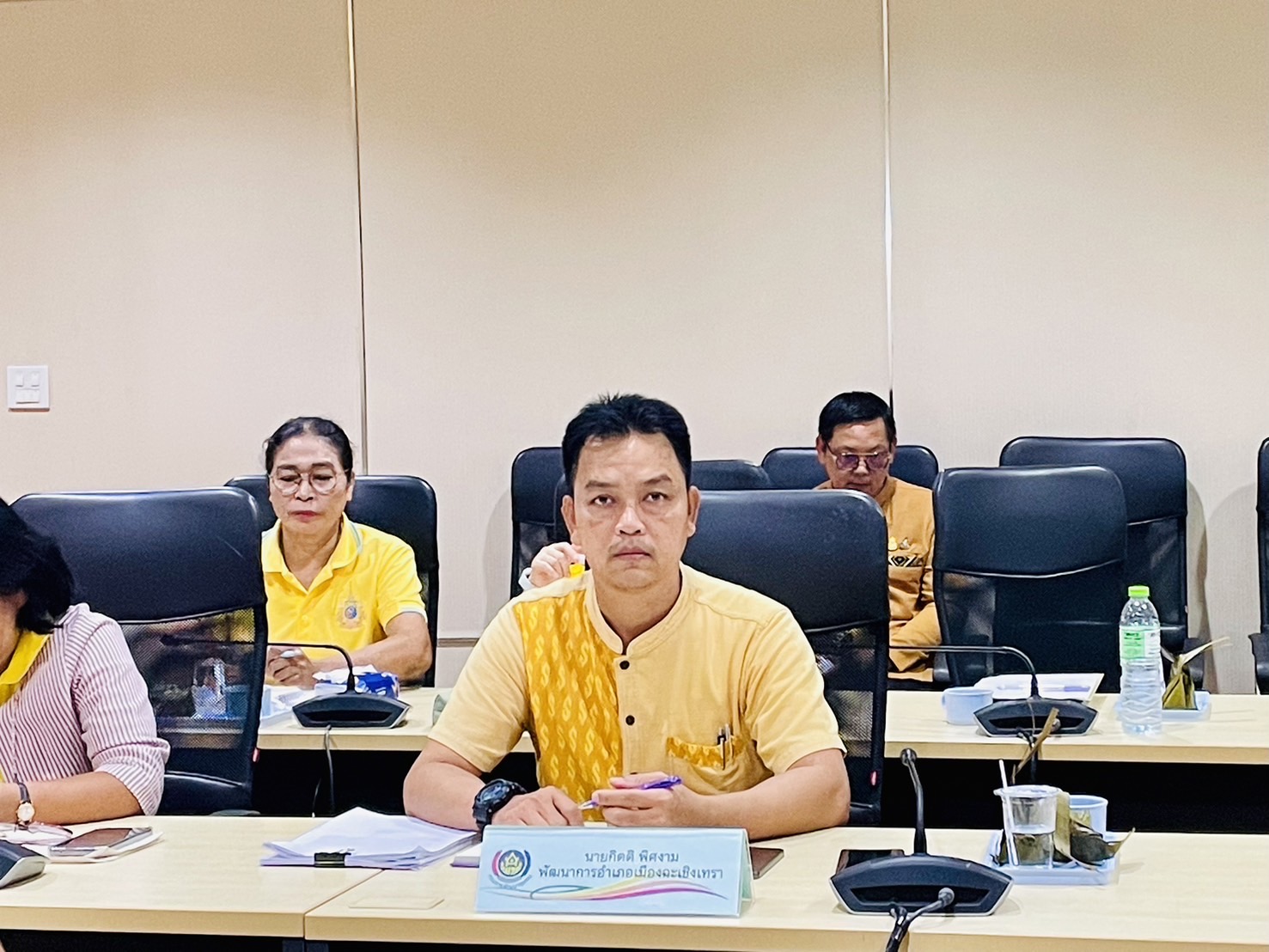 พช.ฉะเชิงเทราเข้าร่วมประชุมเชิงปฏิบัติการขับเคลื่อนการดำเนินงานจัดเก็บข้อมูลความจำเป็นพื้นฐาน (จปฐ.)