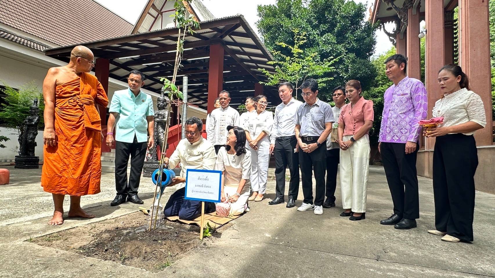 พช.ฉะเชิงเทรา ร่วมกับเครือข่ายโคก หนอง นา จังหวัดฉะเชิงเทรา จัดกิจกรรม “ตลาดสีเขียว โคก หนอง นา ฉะเชิงเทรา”