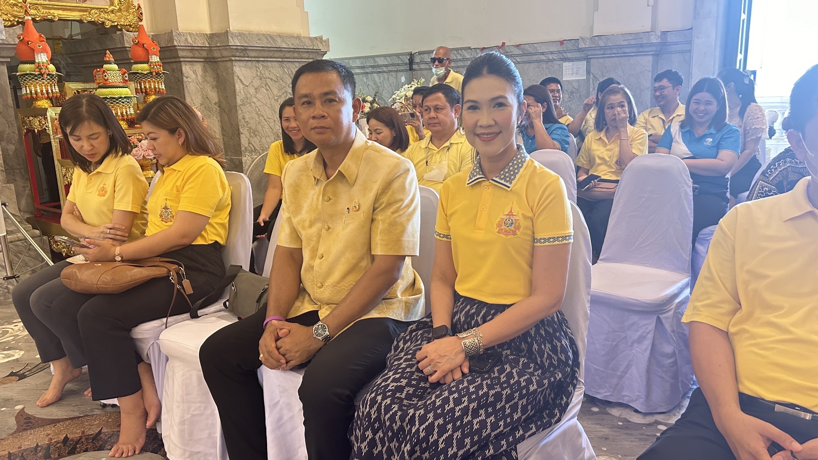 พช. ฉะเชิงเทรา ร่วมพิธีต้อนรับพระบัญชาสมเด็จพระสังฆราช แต่งตั้ง พระเทพภาวนาวชิรคุณ วิ. (ศิริวัฒน์ สิริวฑฒโน) เจ้าอาวาสวัดโสธรวราราม วรวิหาร เจ้าคณะจังหวัดฉะเชิงเทรา ดำรงตำแหน่ง พระอุปัชฌาย์ วิสามัญ