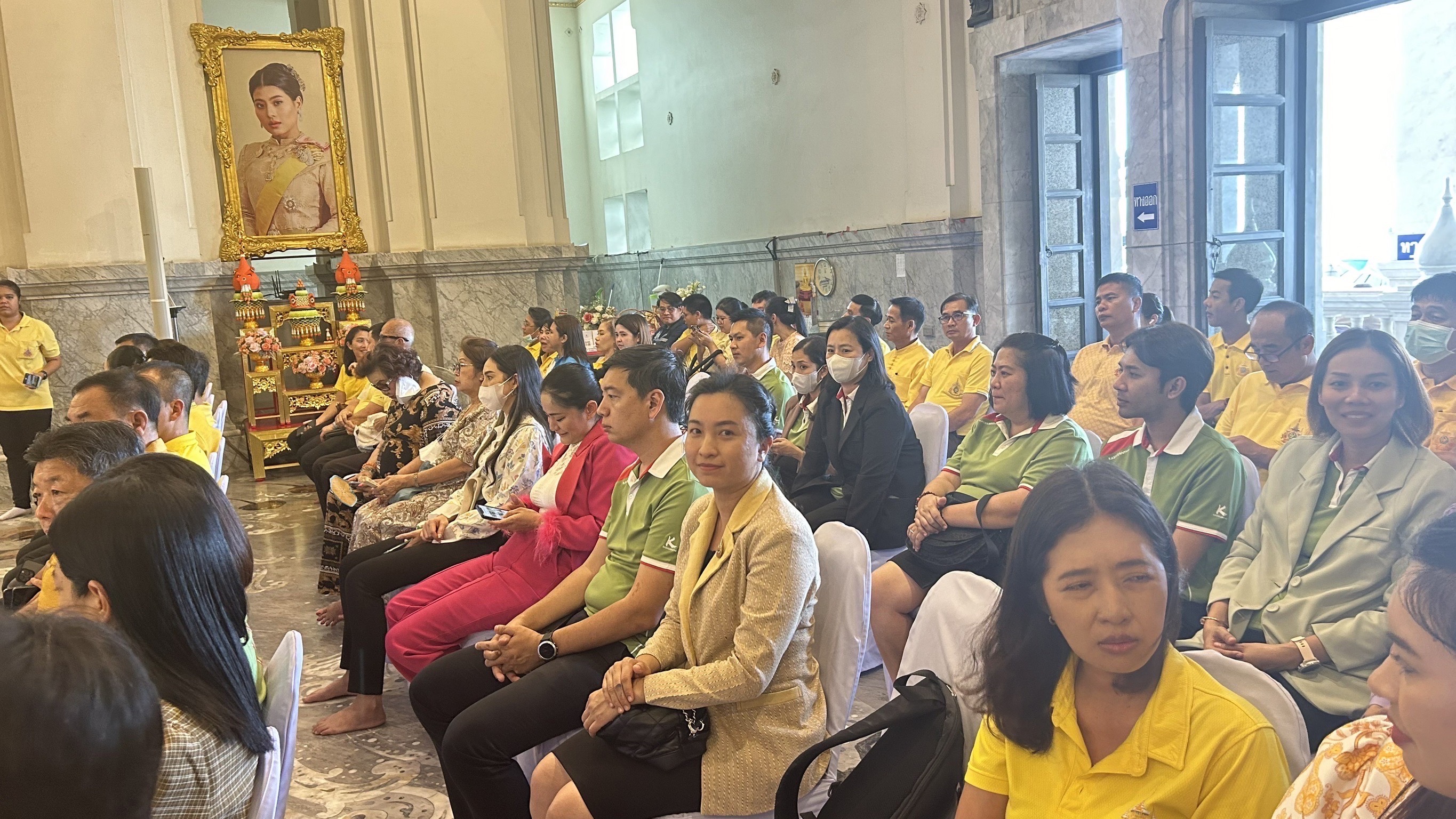 พช. ฉะเชิงเทรา ร่วมพิธีต้อนรับพระบัญชาสมเด็จพระสังฆราช แต่งตั้ง พระเทพภาวนาวชิรคุณ วิ. (ศิริวัฒน์ สิริวฑฒโน) เจ้าอาวาสวัดโสธรวราราม วรวิหาร เจ้าคณะจังหวัดฉะเชิงเทรา ดำรงตำแหน่ง พระอุปัชฌาย์ วิสามัญ