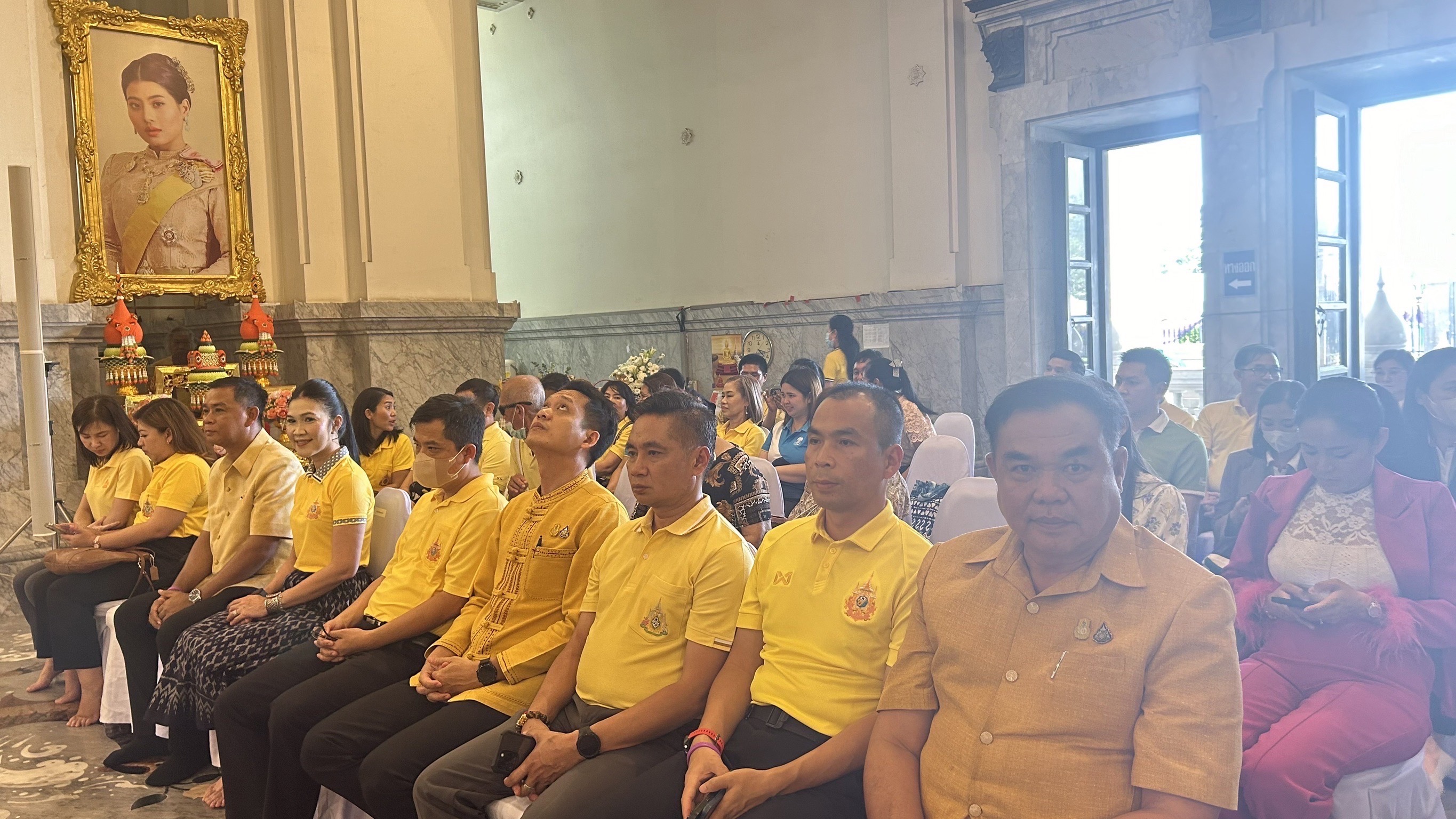 พช. ฉะเชิงเทรา ร่วมพิธีต้อนรับพระบัญชาสมเด็จพระสังฆราช แต่งตั้ง พระเทพภาวนาวชิรคุณ วิ. (ศิริวัฒน์ สิริวฑฒโน) เจ้าอาวาสวัดโสธรวราราม วรวิหาร เจ้าคณะจังหวัดฉะเชิงเทรา ดำรงตำแหน่ง พระอุปัชฌาย์ วิสามัญ