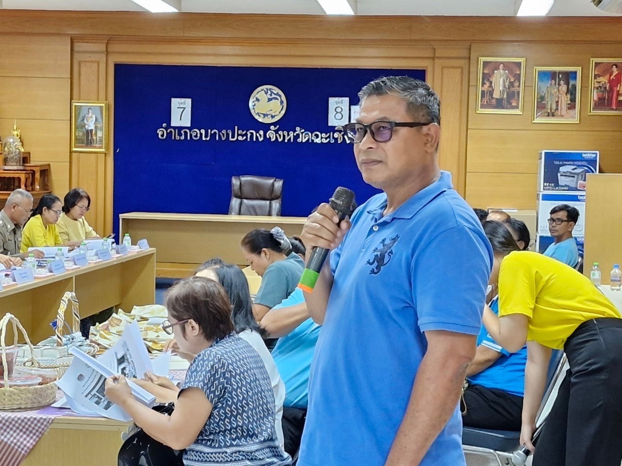 พช. ฉะเชิงเทรา ดำเนินโครงการเชิดชูเกียรติคนกองทุนพัฒนาบทบาทสตรี ประจำปี 2567 และ การประกวดหมู่บ้านกองทุนแม่ของแผ่นดินดีเด่นระดับจังหวัด ประจำปีงบประมาณ พ.ศ. 2567