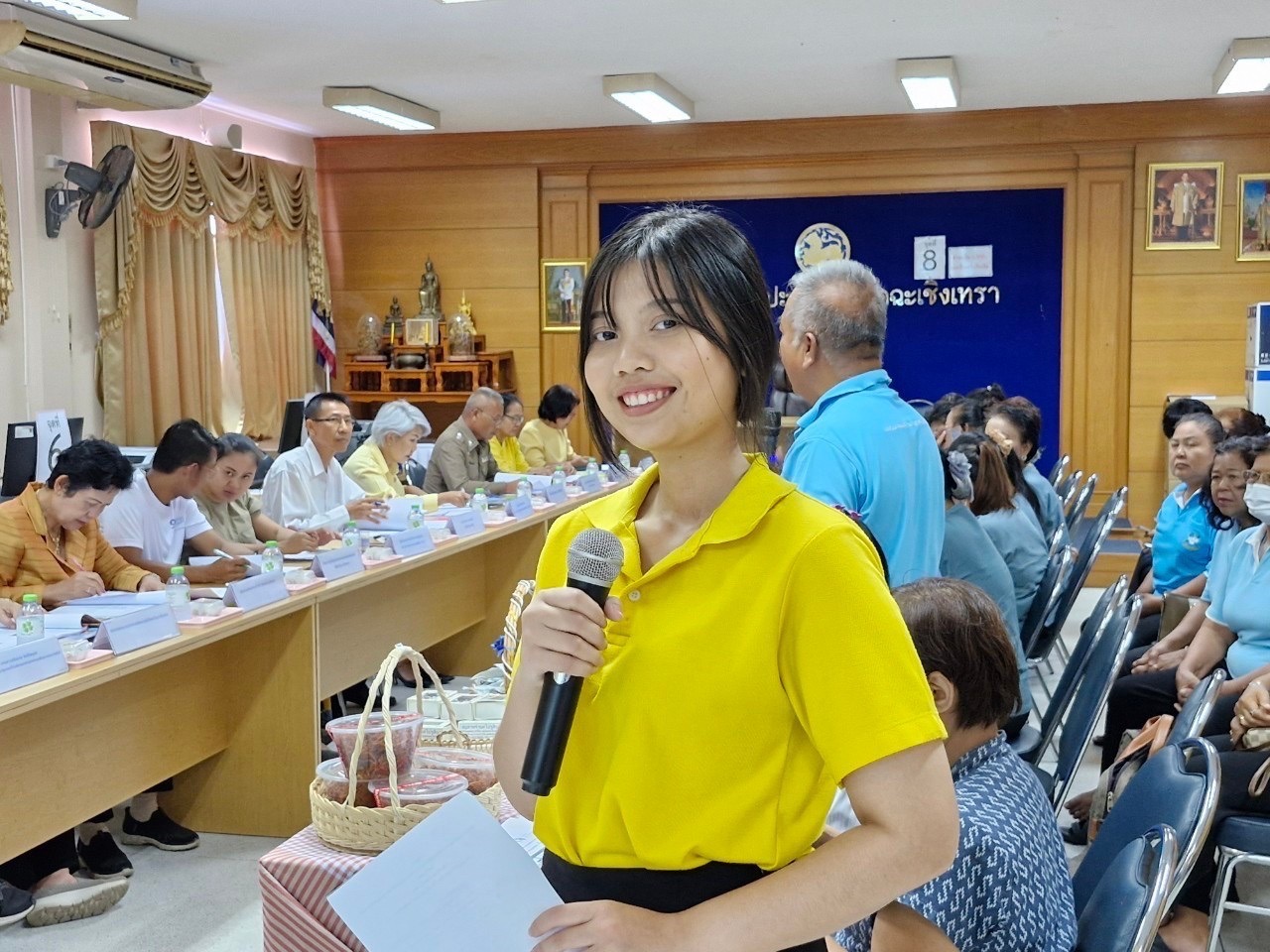 พช. ฉะเชิงเทรา ดำเนินโครงการเชิดชูเกียรติคนกองทุนพัฒนาบทบาทสตรี ประจำปี 2567 และ การประกวดหมู่บ้านกองทุนแม่ของแผ่นดินดีเด่นระดับจังหวัด ประจำปีงบประมาณ พ.ศ. 2567