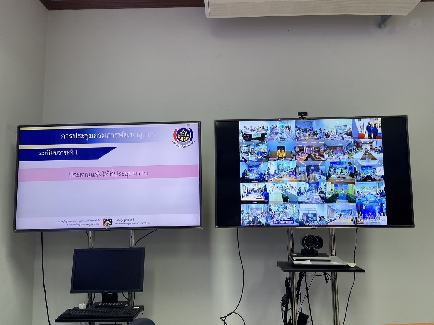 พช. ฉะเชิงเทรา ร่วมการประชุมกรมการพัฒนาชุมชน ครั้งที่ 5/2567