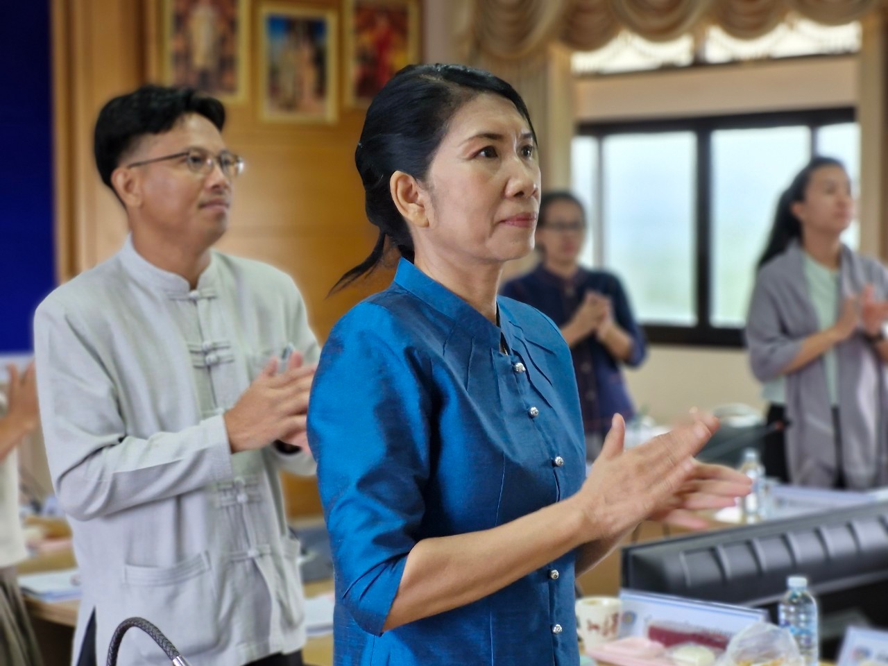 พช. ฉะเชิงเทรา ประชุมผู้บริหาร/นักวิชาการพัฒนาชุมชนและเจ้าหน้าที่พัฒนาชุมชน จังหวัดฉะเชิงเทรา ประจำเดือน 2 พฤษภาคม 2567 (สัญจร 5)