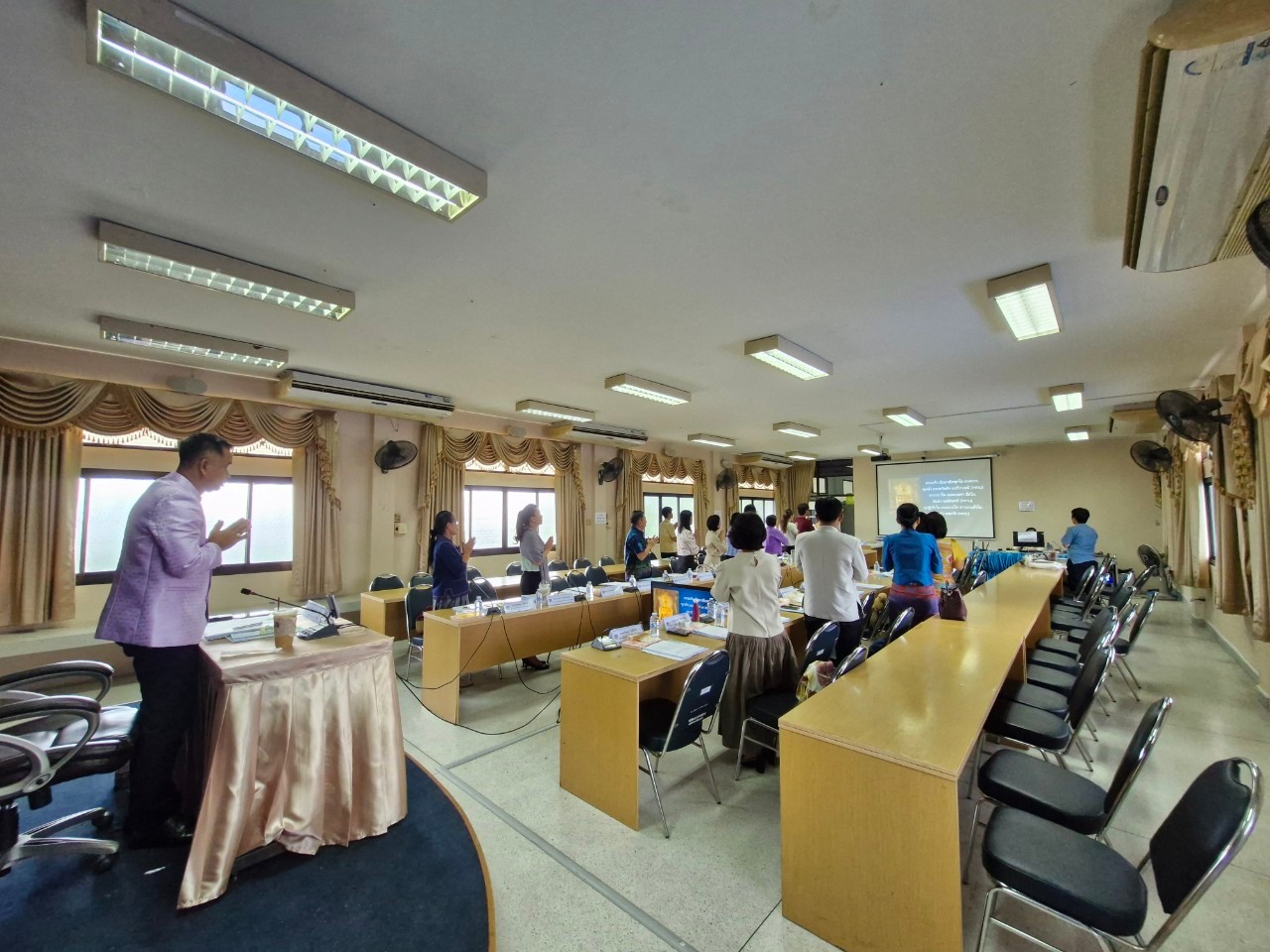 พช. ฉะเชิงเทรา ประชุมผู้บริหาร/นักวิชาการพัฒนาชุมชนและเจ้าหน้าที่พัฒนาชุมชน จังหวัดฉะเชิงเทรา ประจำเดือน 2 พฤษภาคม 2567 (สัญจร 5)