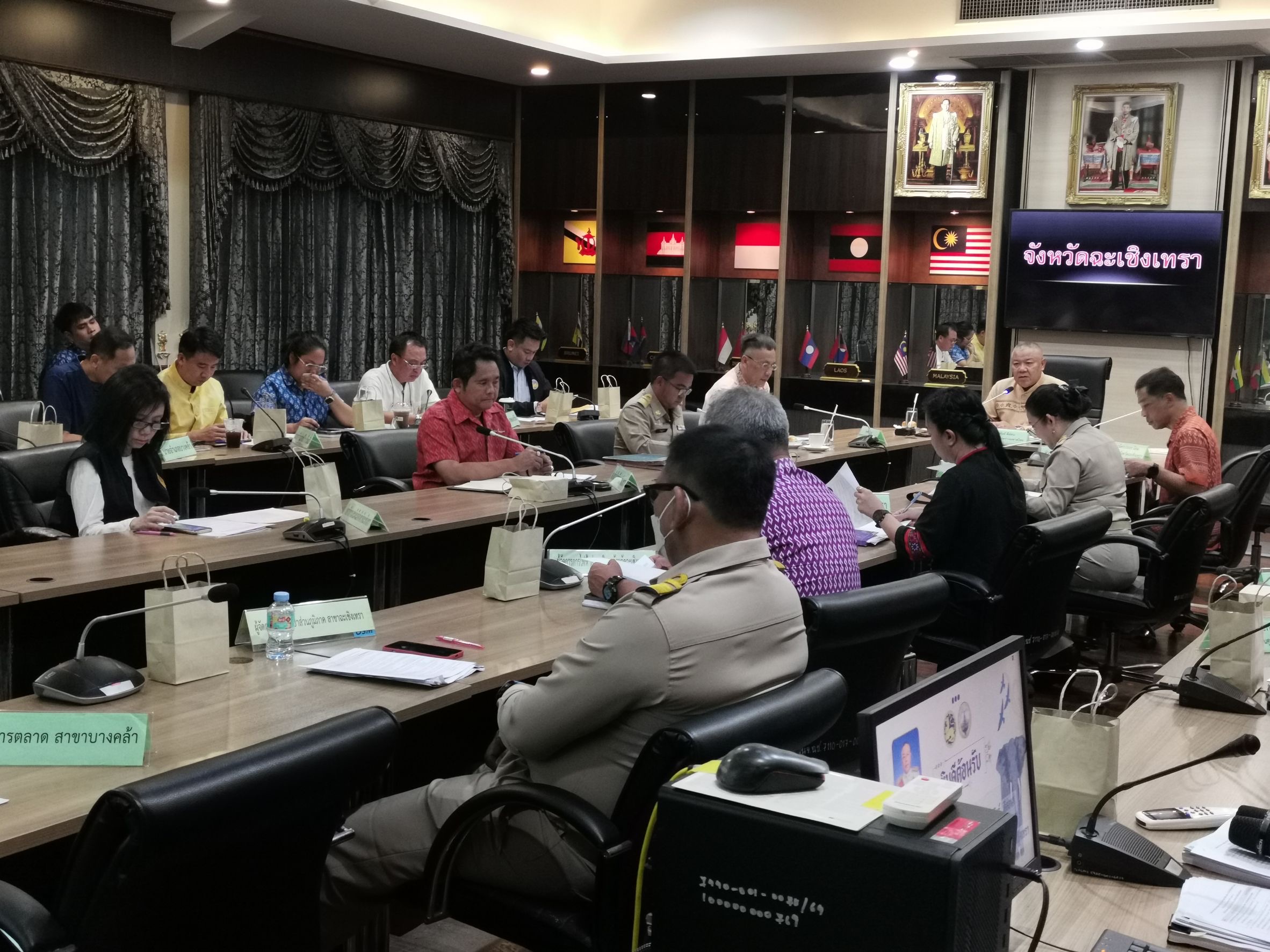 พช.ฉะเชิงเทรา ร่วมประชุมการตรวจราชการในพื้นที่เขตตรวจราชการที่ 8 จังหวัดฉะเชิงเทรา