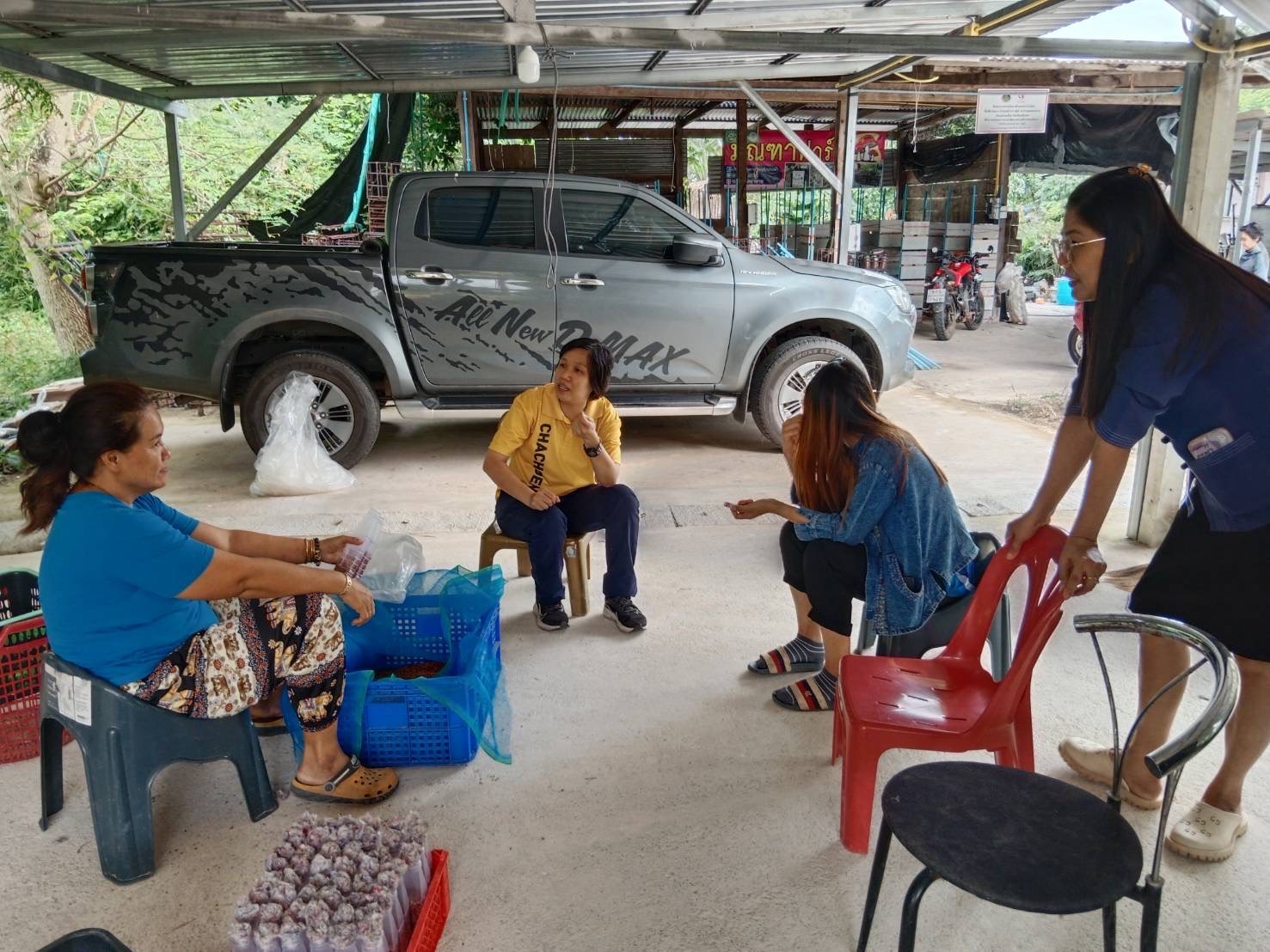 “พช.ฉะเชิงเทรา ลงพื้นที่ติดตามการดำเนินงานกองทุนพัฒนาบทบาทสตรี ”