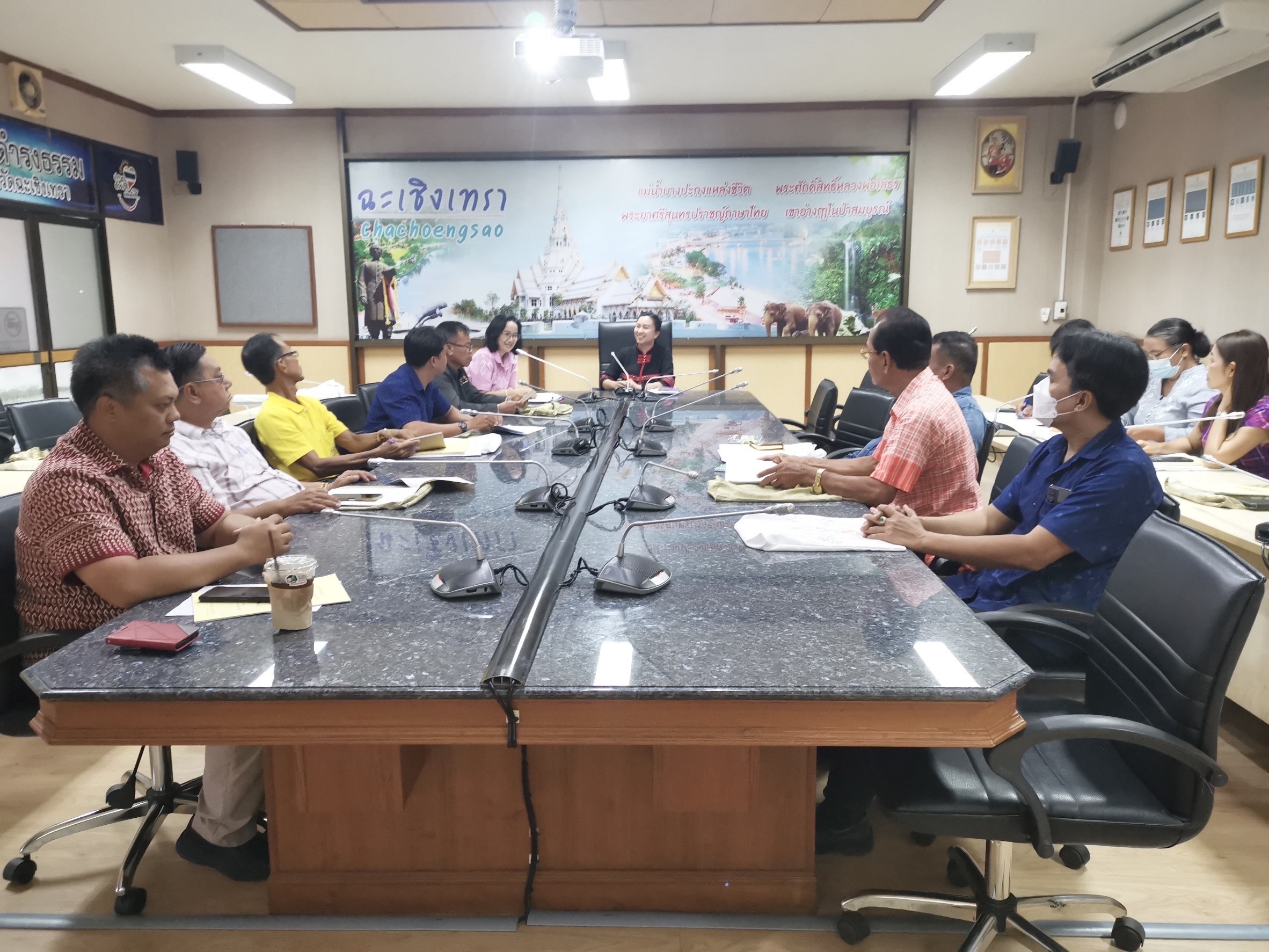 พช. ฉะเชิงเทรา ดำเนินโครงการประชุมเชิงปฏิบัติการส่งเสริมการขับเคลื่อนกิจกรรมตามแผนพัฒนาตำบล