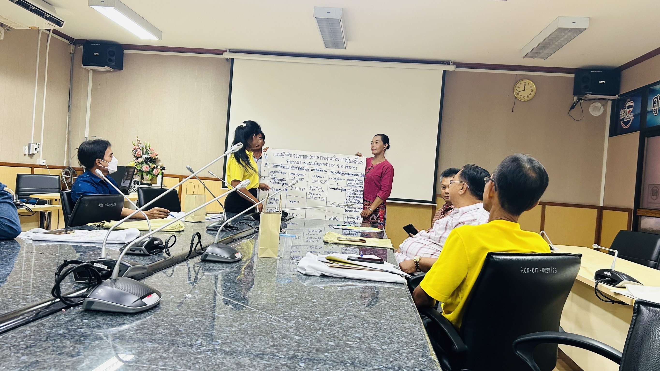 พช. ฉะเชิงเทรา ดำเนินโครงการประชุมเชิงปฏิบัติการส่งเสริมการขับเคลื่อนกิจกรรมตามแผนพัฒนาตำบล