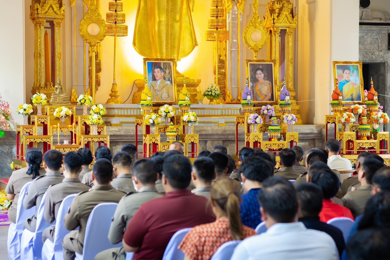 พช. ฉะเชิงเทรา ร่วมพิธีเจริญพระพุทธมนต์ เจริญจิตภาวนา เฉลิมพระเกียรติถวายพระพรชัยมงคลแด่ พระบาทสมเด็จพระเจ้าอยู่หัว และพระบรมวงศานุวงศ์ทุกพระองค์ เนื่องในโอกาสวันมหามงคลเฉลิมพระชนมพรรษา 6 รอบ 28 กรกฎาคม 2567