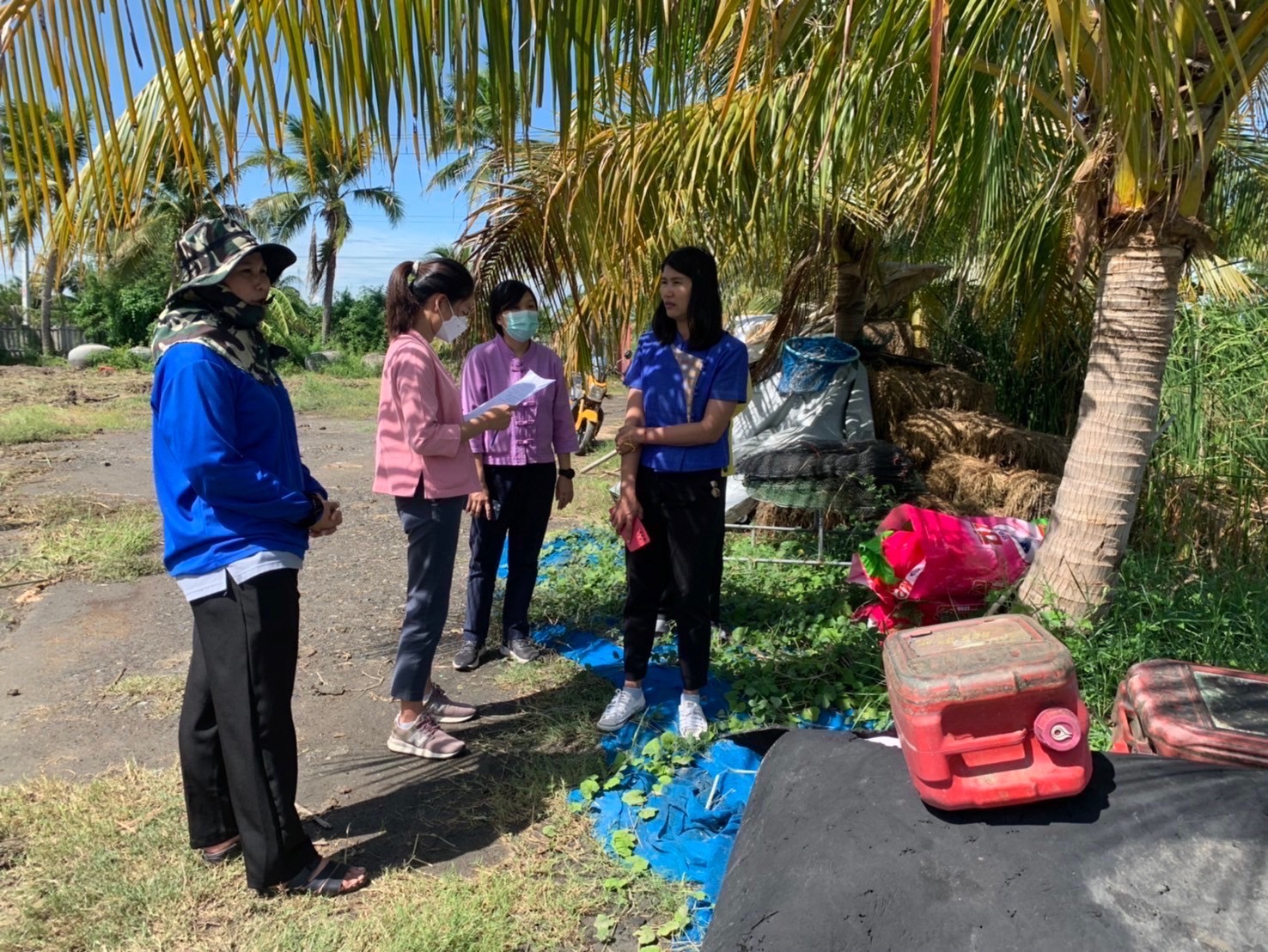 “พช.ฉะเชิงเทรา ลงพื้นที่ติดตามการดำเนินงานกองทุนพัฒนาบทบาทสตรี ”