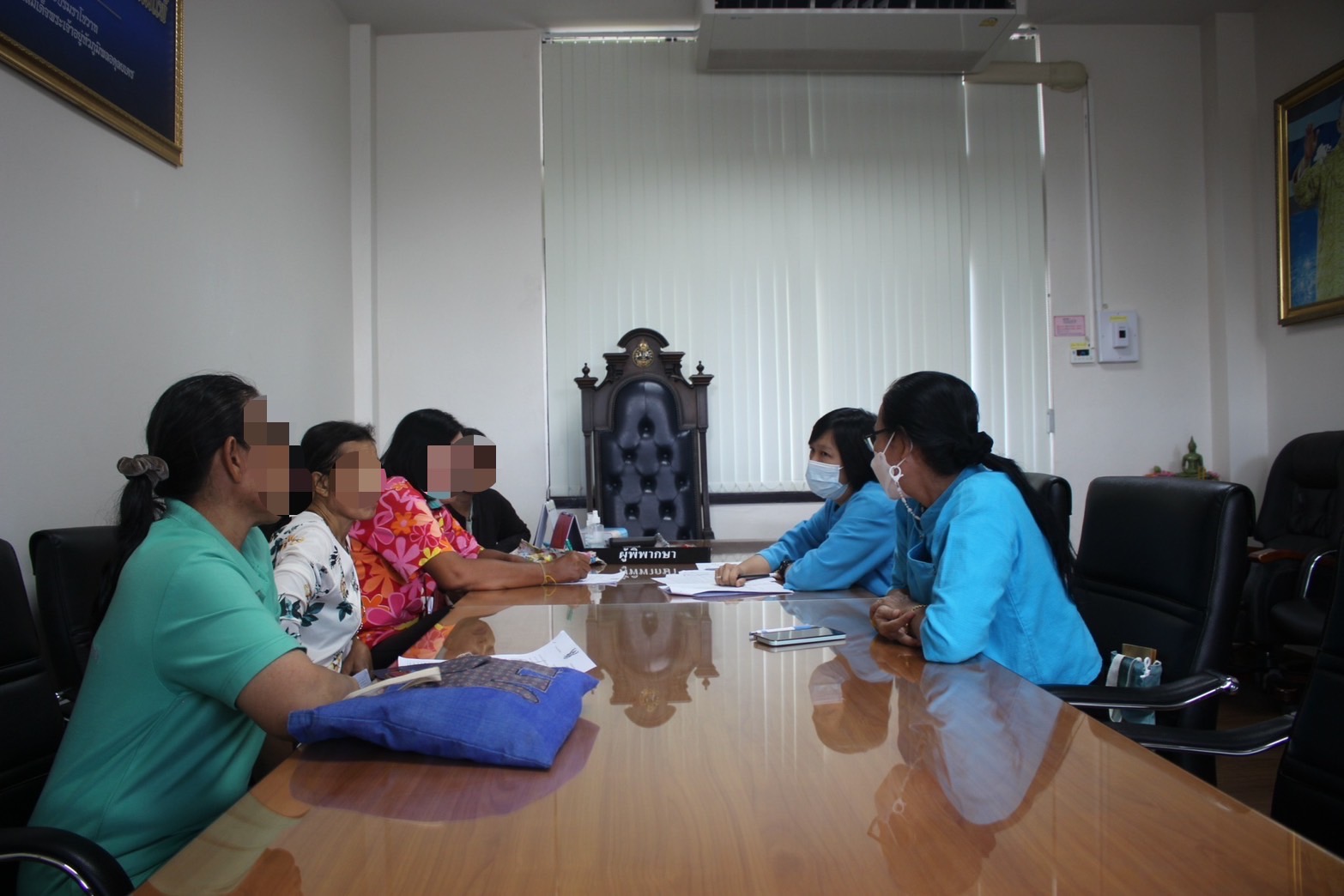 พช.ฉะเชิงเทรา ร่วมกับศาลจังหวัดฉะเชิงเทรา ดำเนินการไกล่เกลี่ยก่อนฟ้องลูกหนี้กองทุนพัฒนาบทบาทสตรี ตามโครงการไกล่เกลี่ยก่อนฟ้อง ที่พึ่งแรกของประชาชน