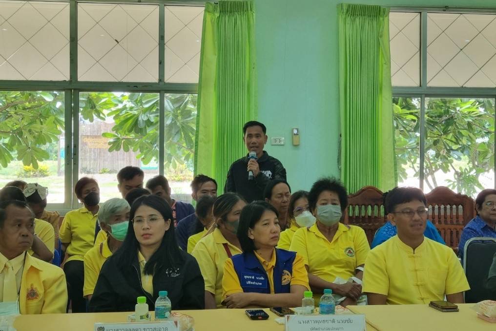 คณะกรรมการคัดสรรกิจกรรมพัฒนาชุมชนดีเด่น จังหวัดฉะเชิงเทรา ลงพื้นที่ตรวจเยี่ยมเพื่อคัดสรรกิจกรรมฯในระดับพื้นที่