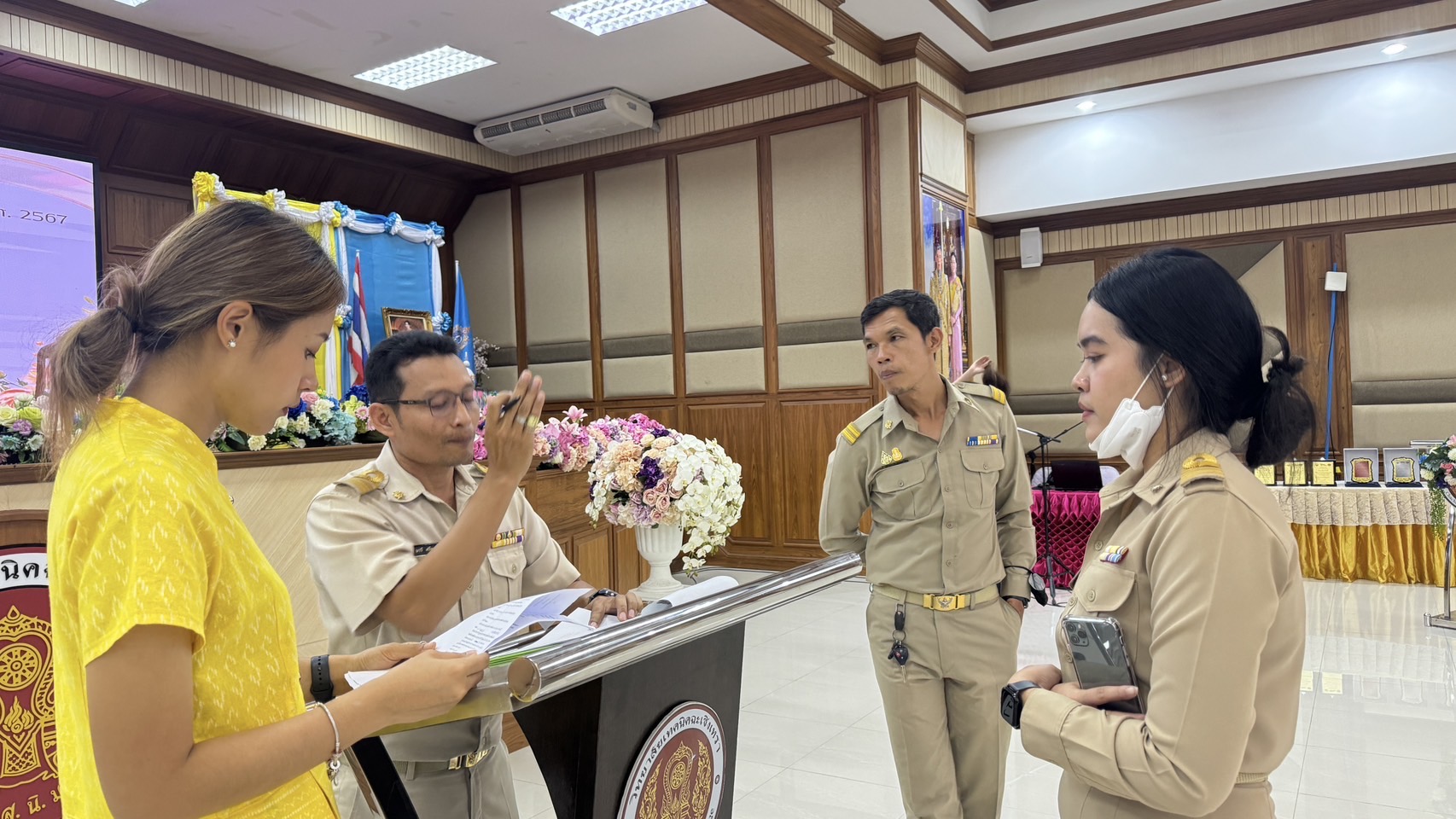 พช. ฉะเชิงเทรา ร่วมเตรียมความพร้อมดำเนินโครงการมหกรรมวันต่อต้านยาเสพติดโลก (26 มิถุนายน) ประจำปี 2567