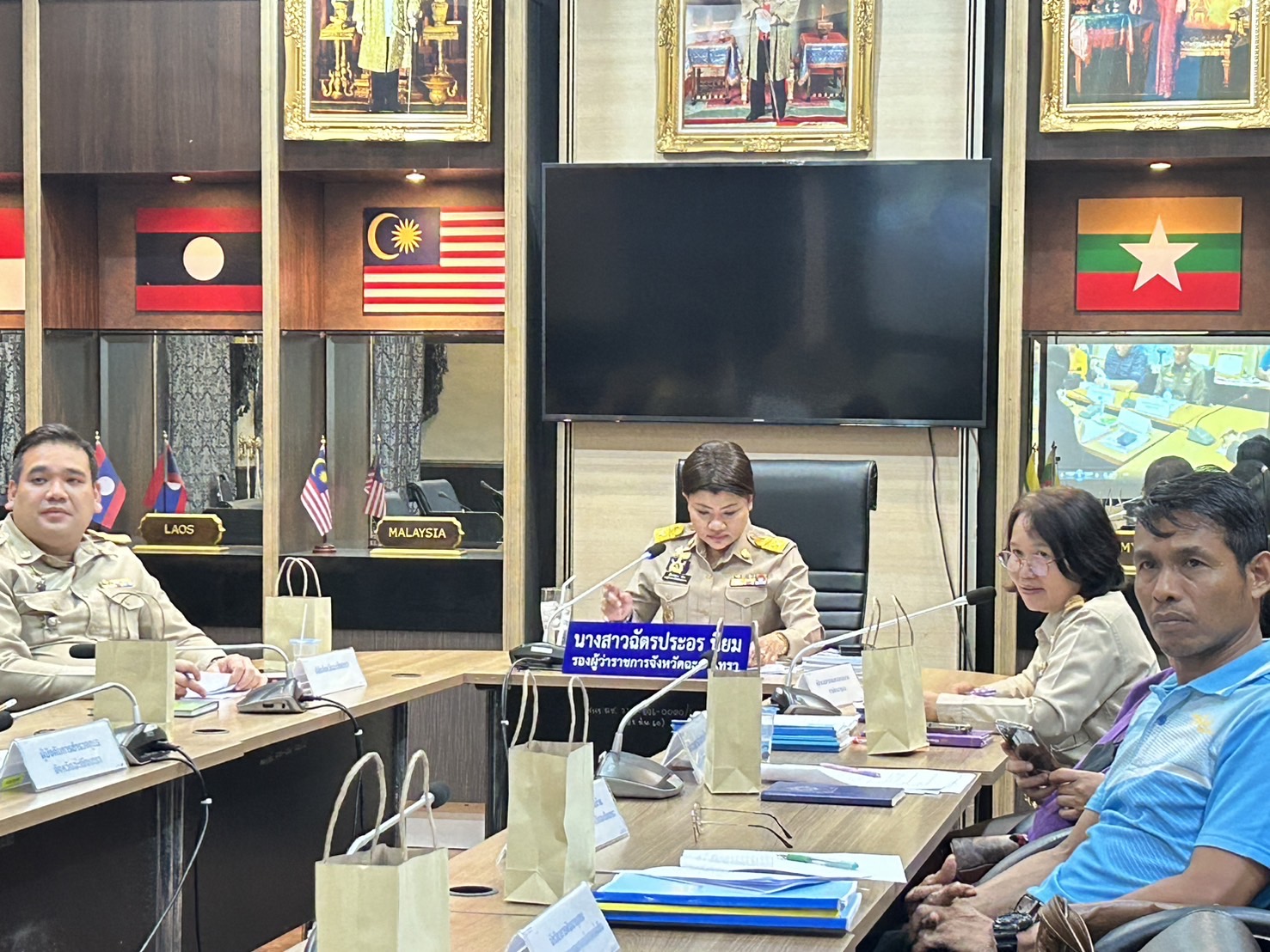 พช. ฉะเชิงเทรา ประชุมคณะทำงานติดตามและประกวดกองทุนแม่ของแผ่นดินดีเด่นระดับจังหวัด ประจำปีงบประมาณ พ.ศ. 2567 ครั้งที่ 2/2567