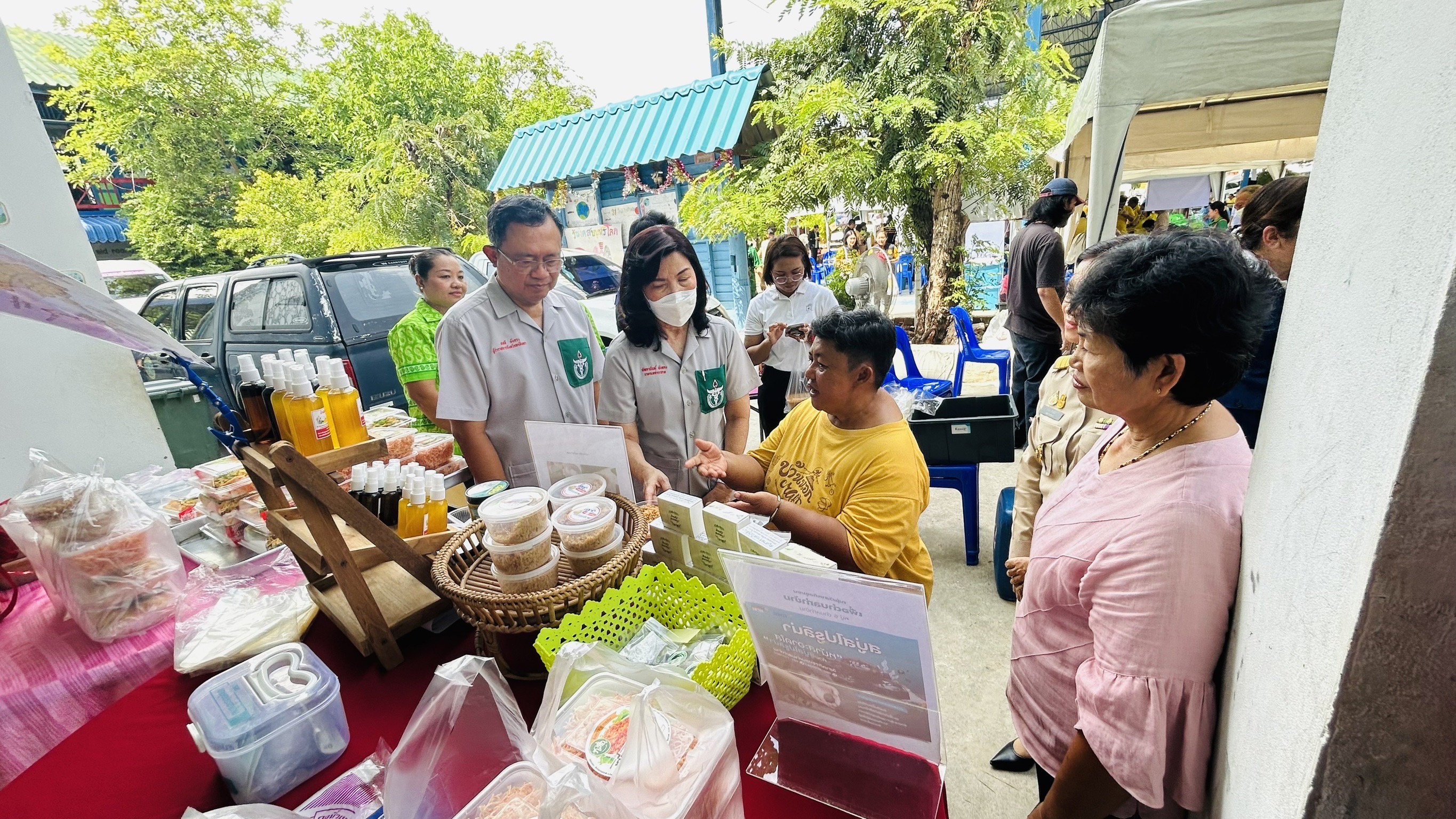 พช. ฉะเชิงเทรา ร่วมโครงการ “จังหวัดฉะเชิงเทรา บำบัดทุกข์ บำรุงสุข สร้างรอยยิ้มให้ประชาชน” ประจำปีงบประมาณ พ.ศ. 2567