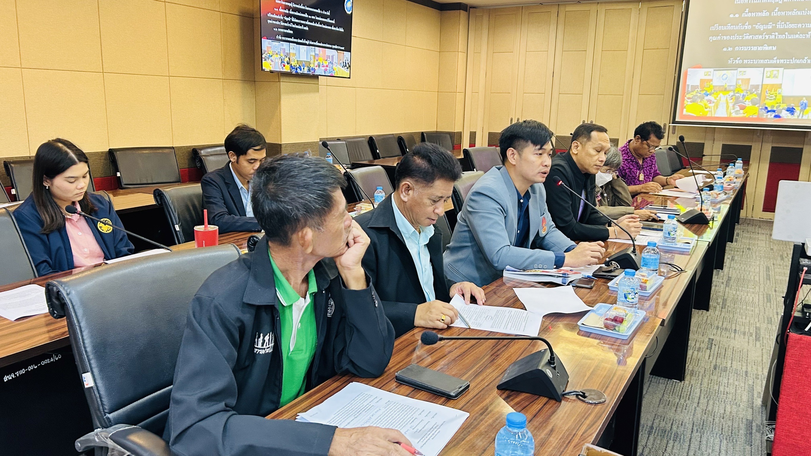 พช. ฉะเชิงเทรา ร่วมประชุมวิทยากรผู้ถ่ายทอดความรู้เกี่ยวกับประวัติศาสตร์ชาติไทยประจำท้องถิ่นระดับจังหวัดท(ครู ก) ของจังหวัดฉะเชิงเทรา