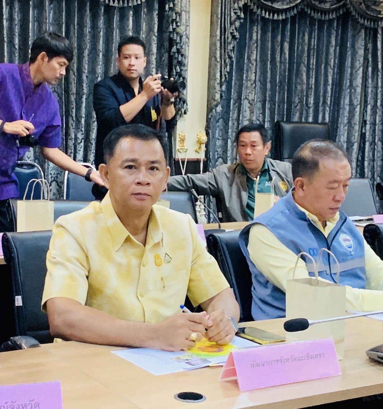 พช. ฉะเชิงเทรา ร่วมประชุมคณะทำงานบูรณาการอนุรักษ์ช้างป่าจังหวัดฉะเชิงเทรา ด้านอำนวยการ ครั้งที่ 3/2567