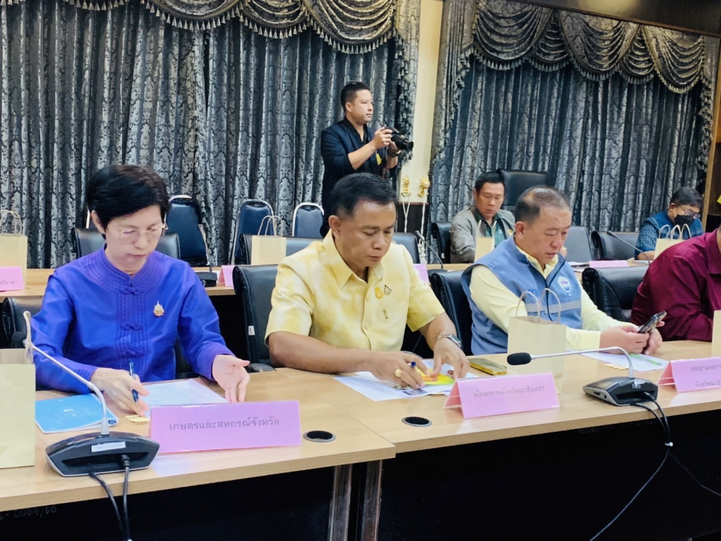 พช. ฉะเชิงเทรา ร่วมประชุมคณะทำงานบูรณาการอนุรักษ์ช้างป่าจังหวัดฉะเชิงเทรา ด้านอำนวยการ ครั้งที่ 3/2567