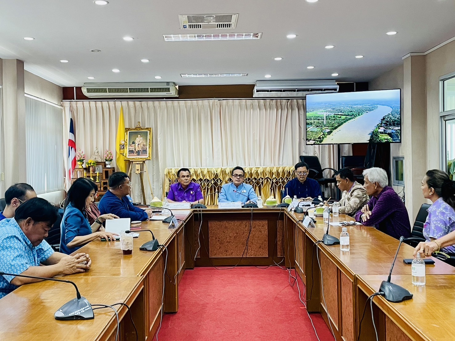 พช.แปดริ้วรับการตรวจประเมินความพร้อมการจัดตั้งสารสนเทศตำบลต้นแบบเพื่อพัฒนาคุณภาพชีวิต ระดับเขตตรวจราชการ ประจำปีงบประมาณ พ.ศ. 2567