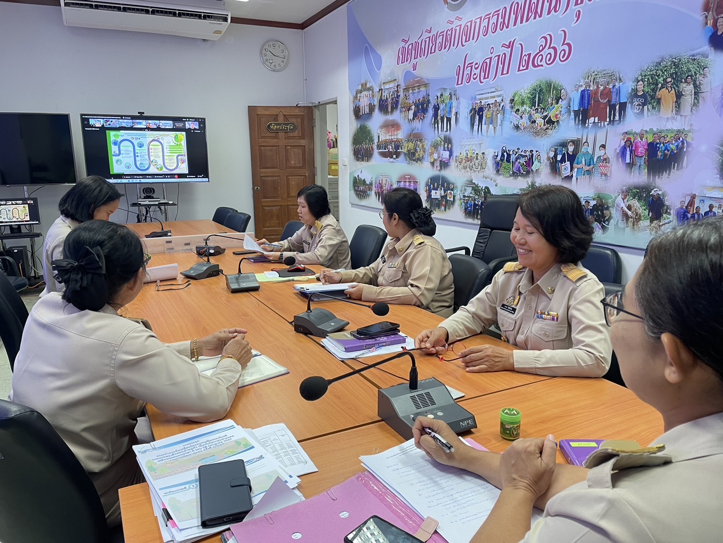 พช.ฉะเชิงเทรา ร่วมประชุมตามโครงการคลินิก สสช. ครั้งที่ 2