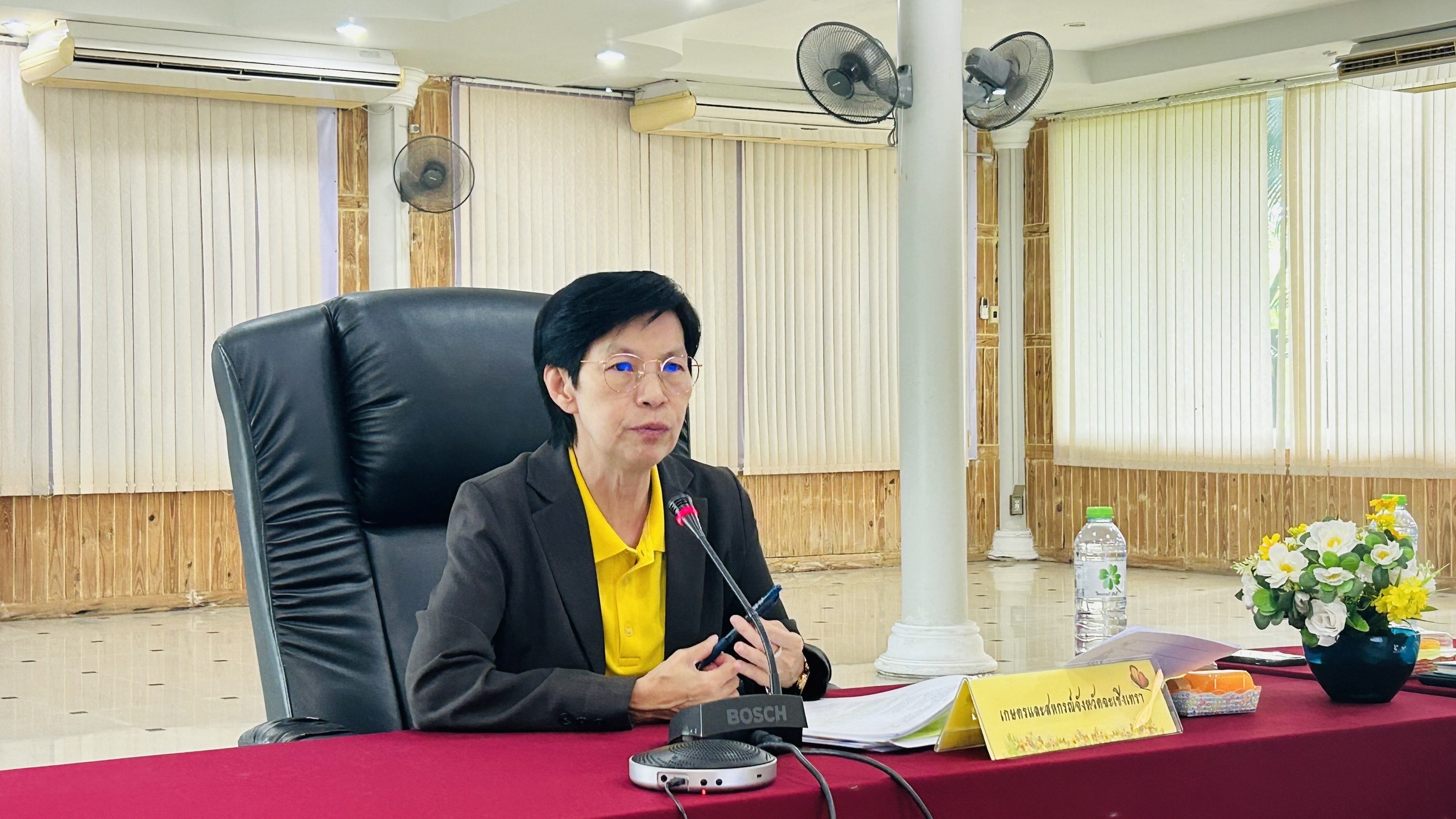 พช. ฉะเชิงเทรา ประชุมประชาพิจารณ์จัดทำร่างแผนพัฒนาการ้กษตรและสหกรณ์ของจังหวัดฉะเชิงเทรา พ.ศ.2566-2570 (ฉบับทบทวน ปีงบประมาณ พ.ศ.2569)