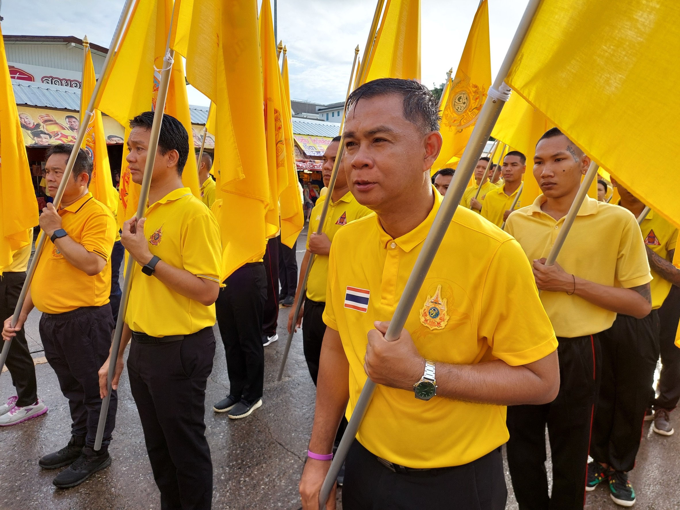 พช. ฉะเชิงเทรา ร่วมพิธีส่งมอบธงตราสัญลักษณ์ ให้กับจังหวัดสมุทรปราการ อย่างเป็นทางการ ในกิจกรรม เดิน วิ่ง ปั่น ธงตราสัญลักษณ์งานเฉลิมพระเกียรติ พระบาทสมเด็จพระเจ้าอยู่หัว เนื่องในโอกาสพระราชพิธีมหามงคลเฉลิมพระชนมพรรษา 6 รอบ 28 กรกฎาคม 2567