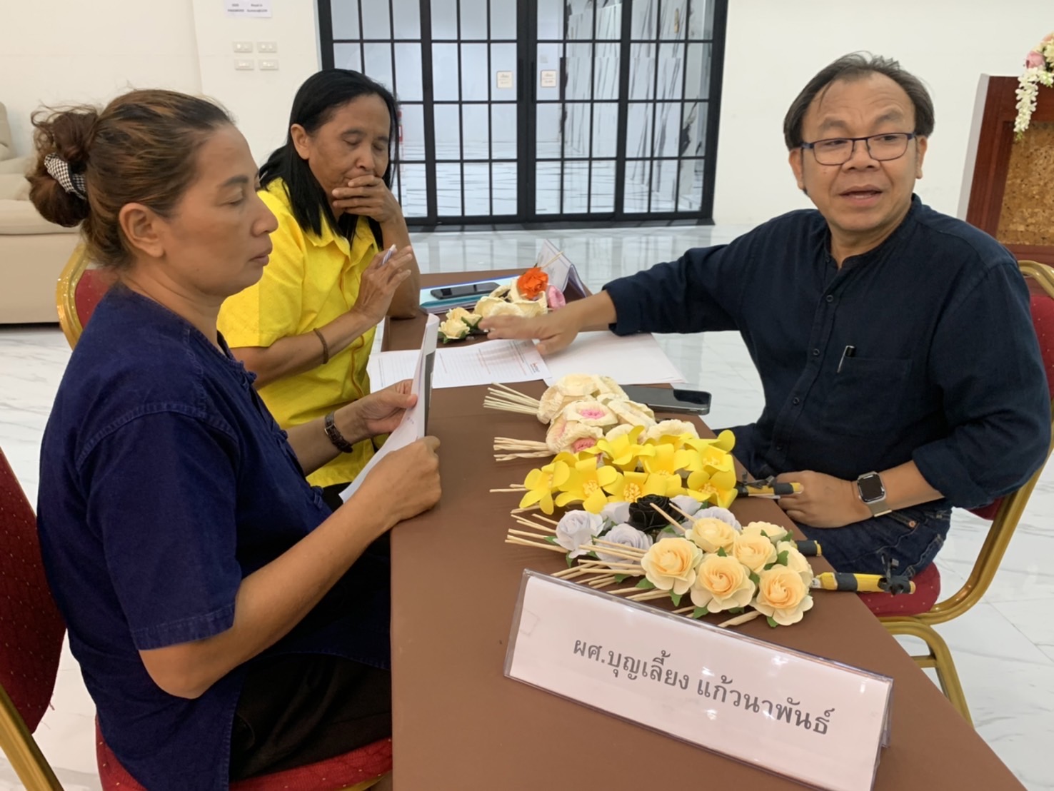 พช.ฉะเชิงเทรา ดำเนินโครงการส่งเสริมกระบวนการเครือข่ายองค์ความรู้ (Knowledge – Based OTOP : KBO) กิจกรรมประชุมเชิงปฏิบัติการให้ความรู้แก่ผู้ผลิต ผู้ประกอบการ OTOP