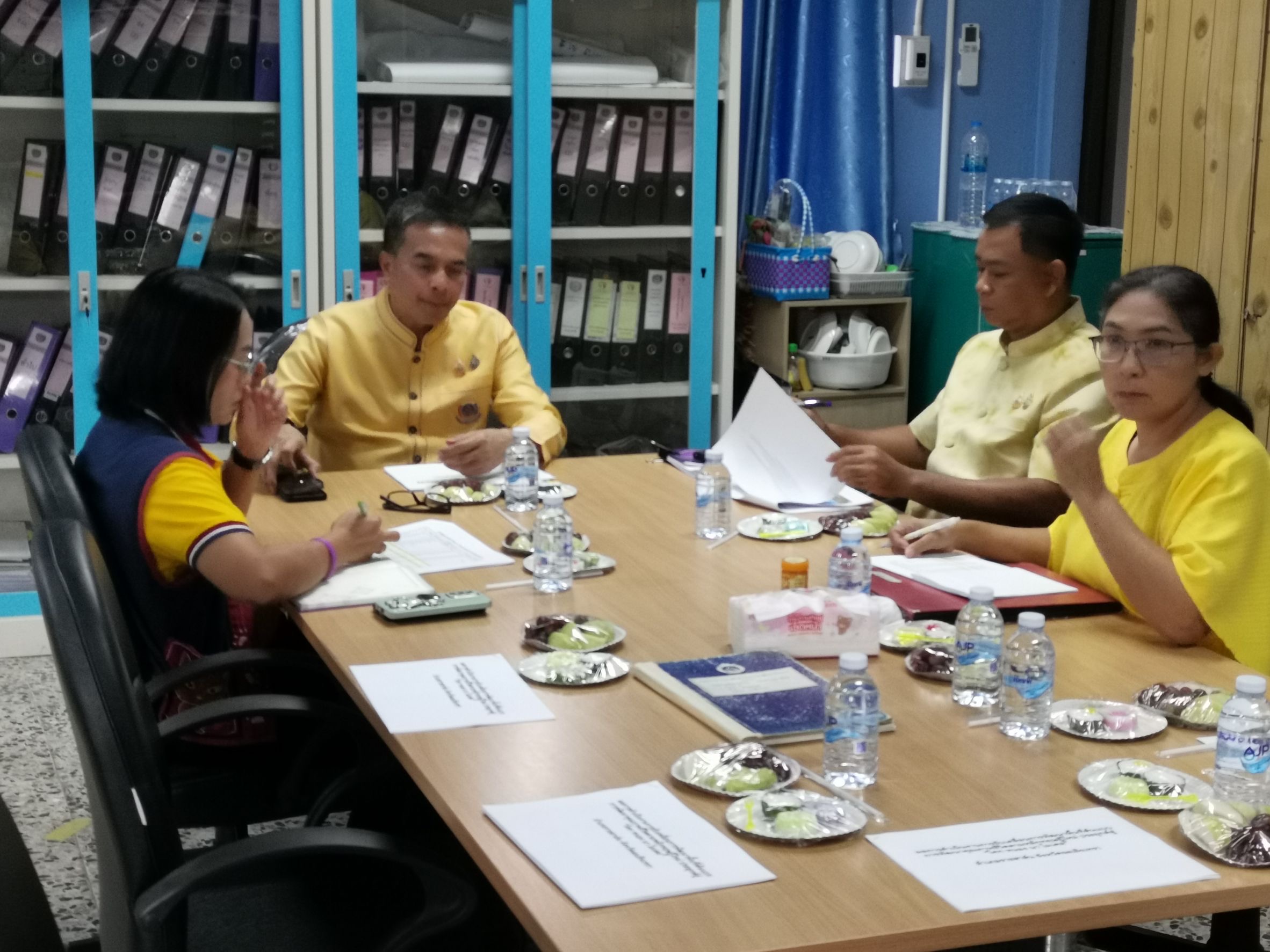 พช. ฉะเชิงเทรา รับการตรวจราชการของผู้ตรวจราชการกรมการพัฒนาชุมชน