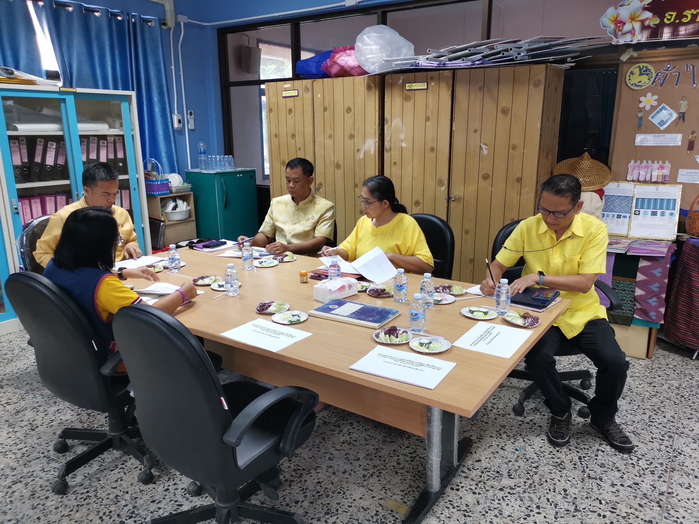 พช. ฉะเชิงเทรา รับการตรวจราชการของผู้ตรวจราชการกรมการพัฒนาชุมชน