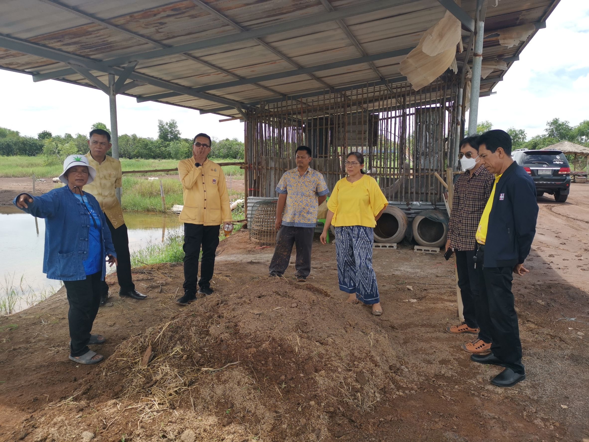 พช. ฉะเชิงเทรา รับการตรวจราชการของผู้ตรวจราชการกรมการพัฒนาชุมชน