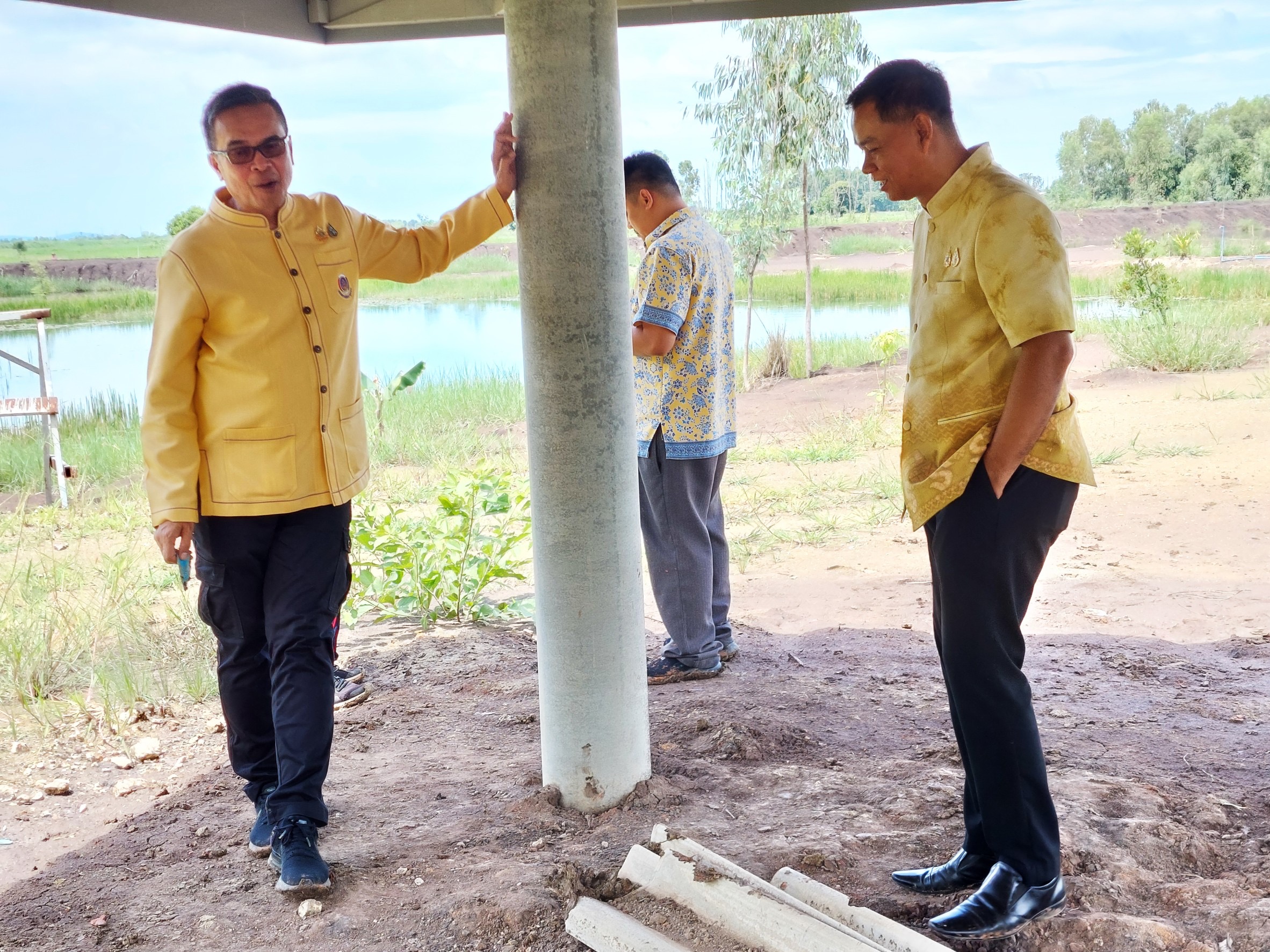 พช. ฉะเชิงเทรา รับการตรวจราชการของผู้ตรวจราชการกรมการพัฒนาชุมชน