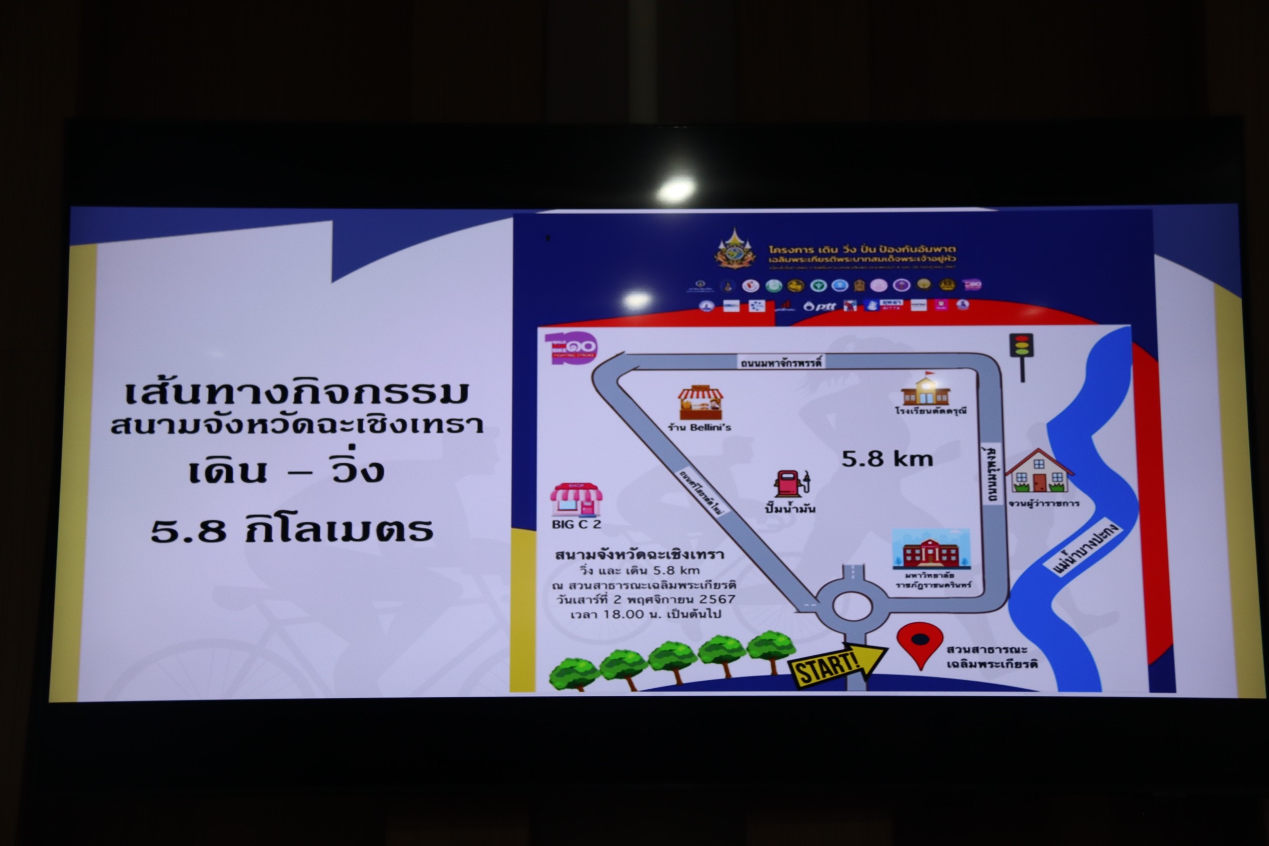 พช.ฉะเชิงเทรา ร่วมประชุมคณะกรรมการจัดงานโครงการ เดิน วิ่ง ปั่น ป้องกันอัมพาต ครั้งที่ 10 เฉลิมพระเกียรติพระบาทสมเด็จพระเจ้าอยู่หัว เนื่องในโอกาสพระราชพิธีมหามงคลเฉลิมพระชนมพรรษา 6 รอบ 28 กรกฎาคม 2567 จังหวัดฉะเชิงเทรา