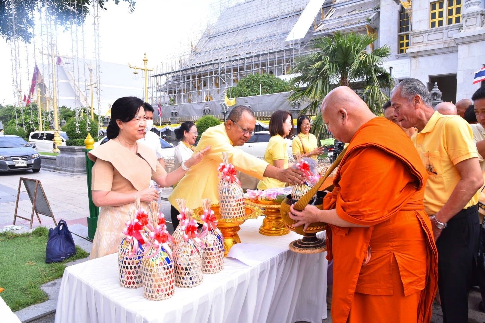 !! พช. ฉะเชิงเทรา ร่วมกิจกรรมส่งเสริมการเผยแผ่พระพุทธศาสนา เนื่องในเทศกาลวันอาสาฬหบูชาและวันเข้าพรรษา พุทธศักราช 2567