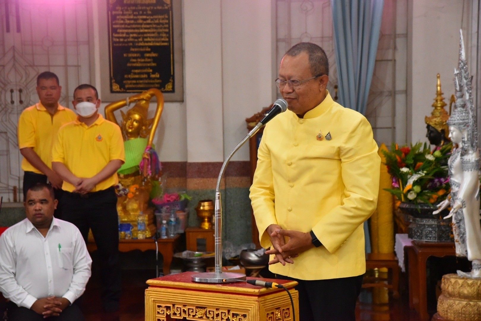 !! พช. ฉะเชิงเทรา ร่วมกิจกรรมส่งเสริมการเผยแผ่พระพุทธศาสนา เนื่องในเทศกาลวันอาสาฬหบูชาและวันเข้าพรรษา พุทธศักราช 2567