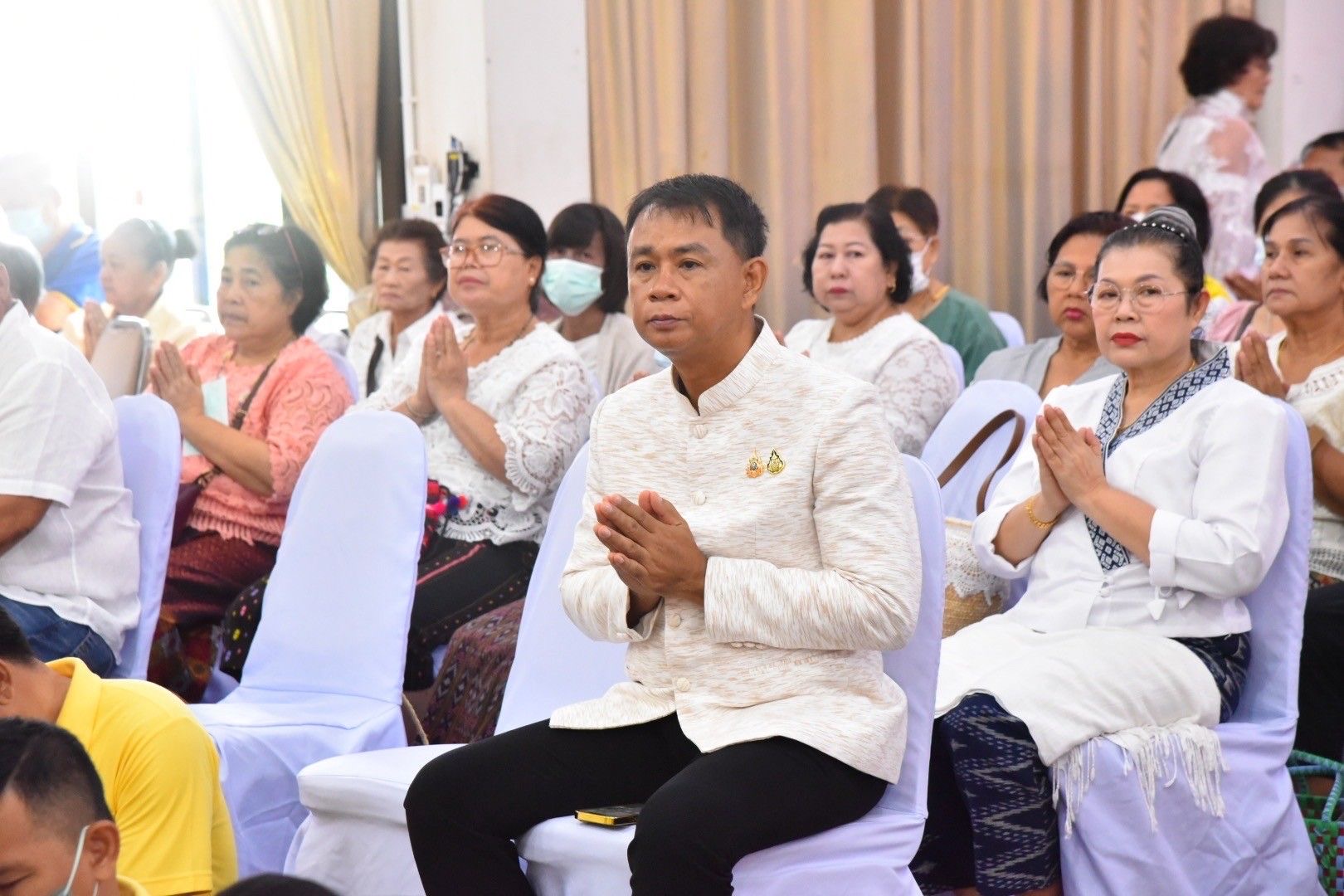 !! พช. ฉะเชิงเทรา ร่วมกิจกรรมส่งเสริมการเผยแผ่พระพุทธศาสนา เนื่องในเทศกาลวันอาสาฬหบูชาและวันเข้าพรรษา พุทธศักราช 2567