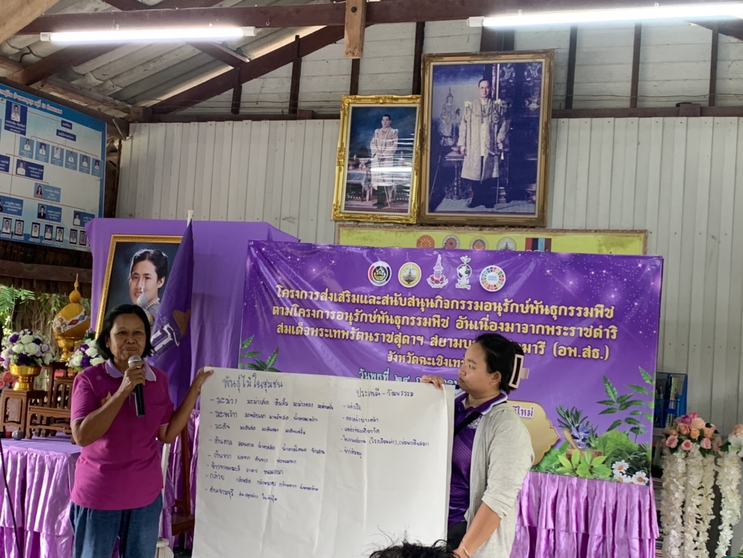 พช.ฉะเชิงเทรา ปิดโครงการส่งเสริมและสนับสนุนกิจกรรมอนุรักษ์พันธุกรรมพืช ตามโครงการอนุรักษ์พันธุกรรมพืชอันเนื่องมาจากพระราชดำริ สมเด็จพระเทพรัตนราชสุดาฯ สยามบรมราชกุมารี (อพ.สธ.)