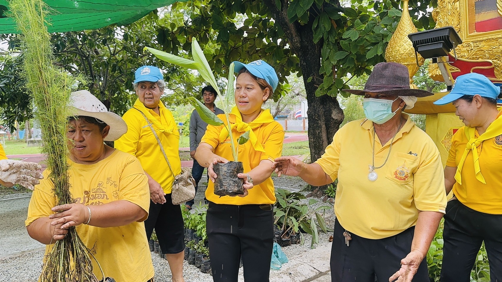 พช.ฉะเชิงเทรา ติดตามการดำเนินโครงการฝึกอบรมการปลูกผักสวนครัว Model 30 ตารางวา ตามหลักปรัชญาของเศรษฐกิจพอเพียง (แค่เอื้อม ก็อิ่ม) จังหวัดฉะเชิงเทรา