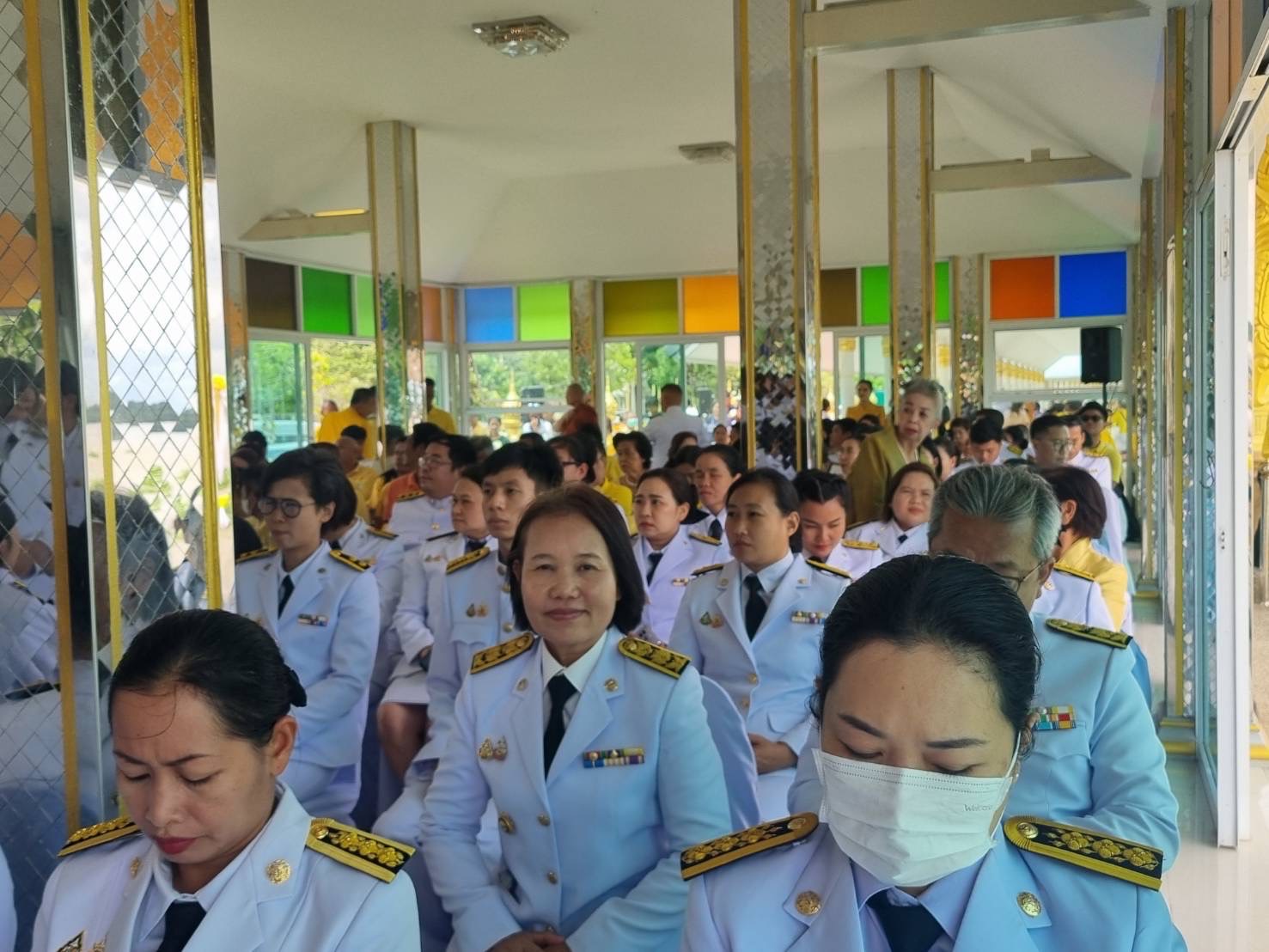 พช.ฉะเชิงเทรา พิธีเจริญพระพุทธมนต์ถวายเป็นพระราชกุศลแด่พระบาทสมเด็จพระเจ้าอยู่หัวเนื่องในโอกาส พระราชพิธีมหามงคลเฉลิมพระชนมพรรษา ๖ รอบ ๗๒ พรรษา ๒๘ กรกฎาคม ๒๕๖๗