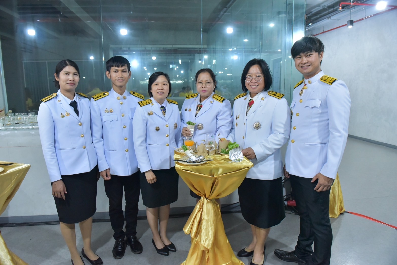 พช.ฉะเชิงเทรา ร่วมงานสโมสรสันนิบาต เฉลิมพระเกียรติ พระบาทสมเด็จพระเจ้าอยู่หัวเนื่องในโอกาสพระราชพิธีมหามงคลเฉลิมพระชนมพรรษา 6 รอบ 28 กรกฎาคม￼ 2567 จังหวัดฉะเชิงเทรา