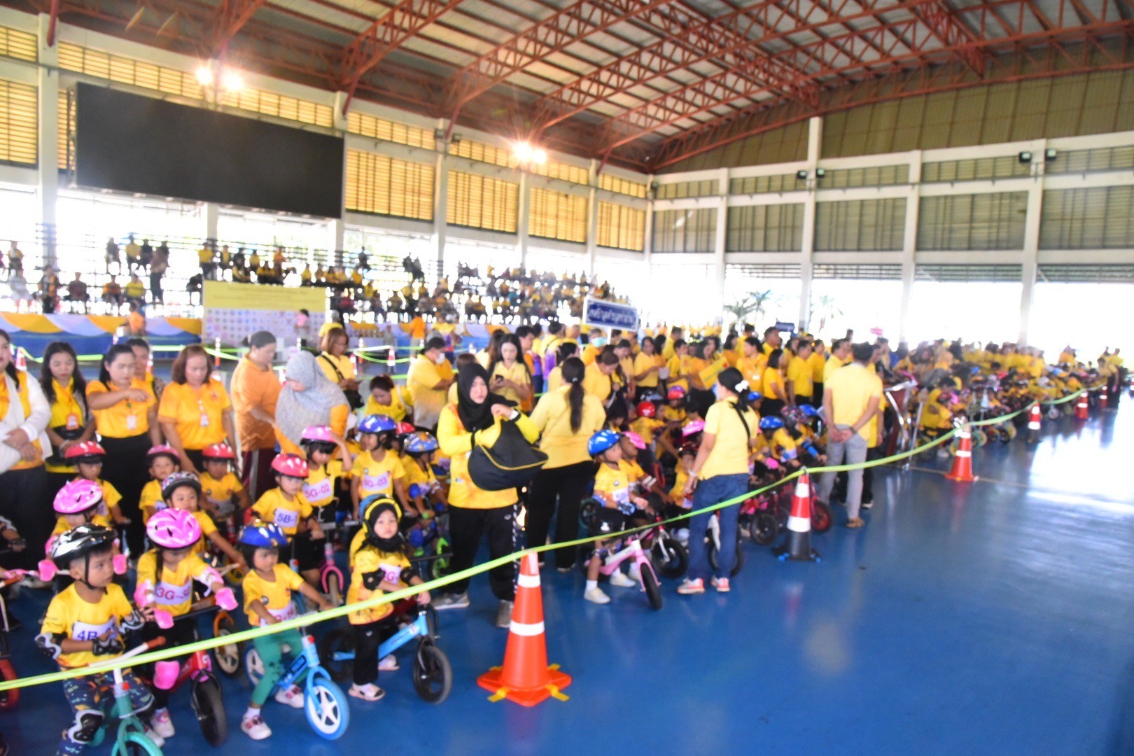 พช. ฉะเชิงเทรา ร่วมพิธีเปิดโครงการการแข่งขันจักรยานขาไถ (Balance Bike) เฉลิมพระเกียรติ พระบาทสมเด็จพระเจ้าอยู่หัว เนื่องในโอกาสพระราชพิธีมหามงคลเฉลิมพระชนมพรรษา 6 รอบ 72 พรรษา 28 กรกฎาคม 2567