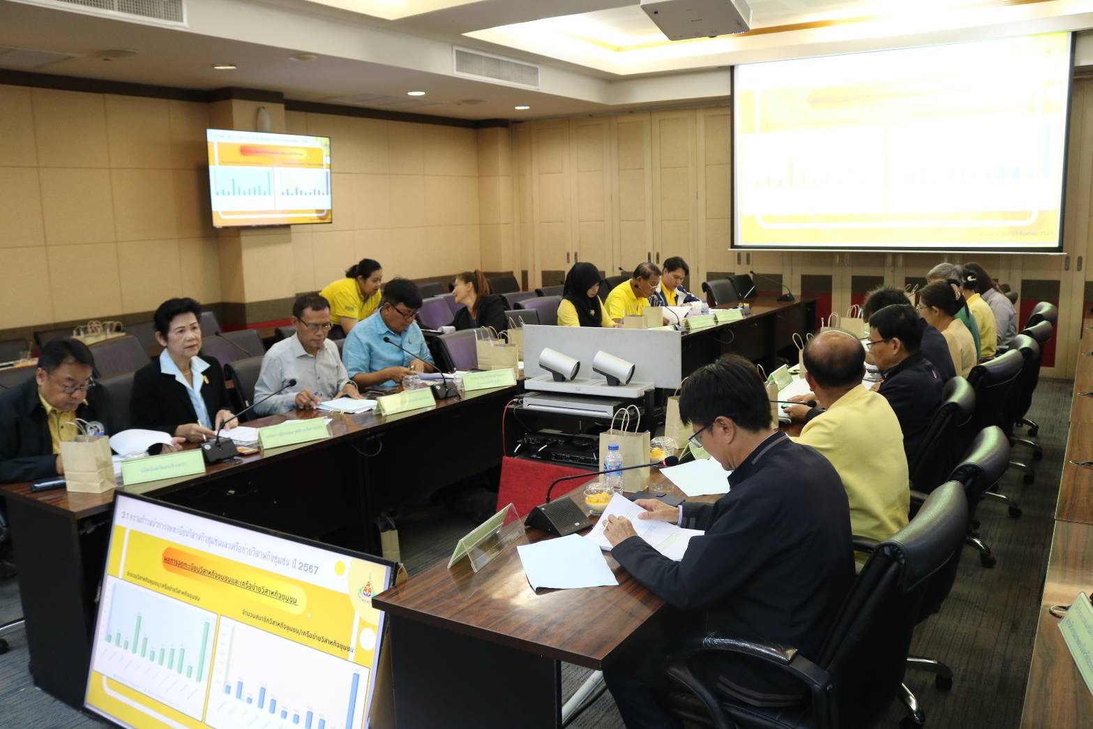 พช. ฉะเชิงเทรา ร่วมประชุมคณะกรรมการส่งเสริมวิสาหกิจชุมชน จังหวัดฉะเชิงเทรา