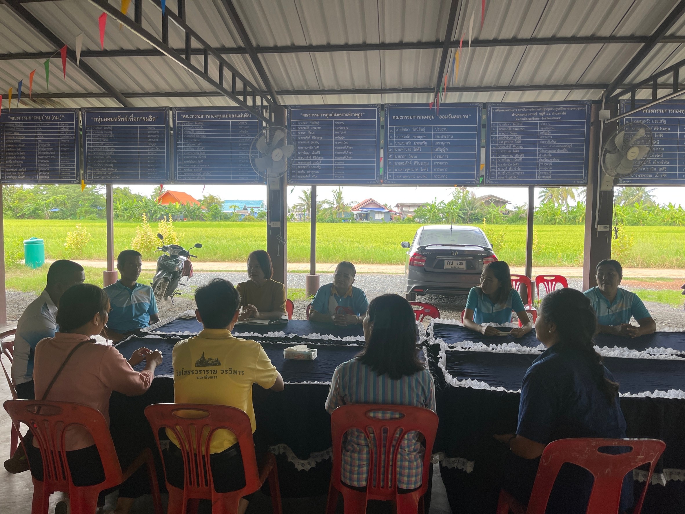 พช.ฉะเชิงเทรา นำทีมพัฒนากรใหม่ลงพื้นที่ เรียนรู้งานกองทุนแม่ของแผ่นดิน