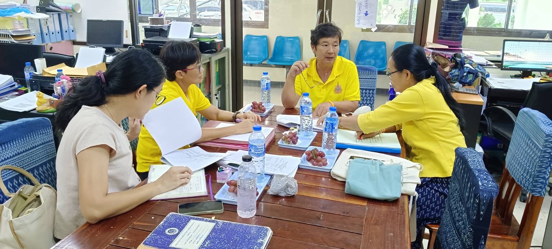 พช.ฉะเชิงเทราลงพื้นที่ติดตามการดำเนินงาน กองทุนพัฒนาบทบาทสตรี ประเภทเงินอุดหนุน  (ระหว่างปี 2561 ถึง 2566)