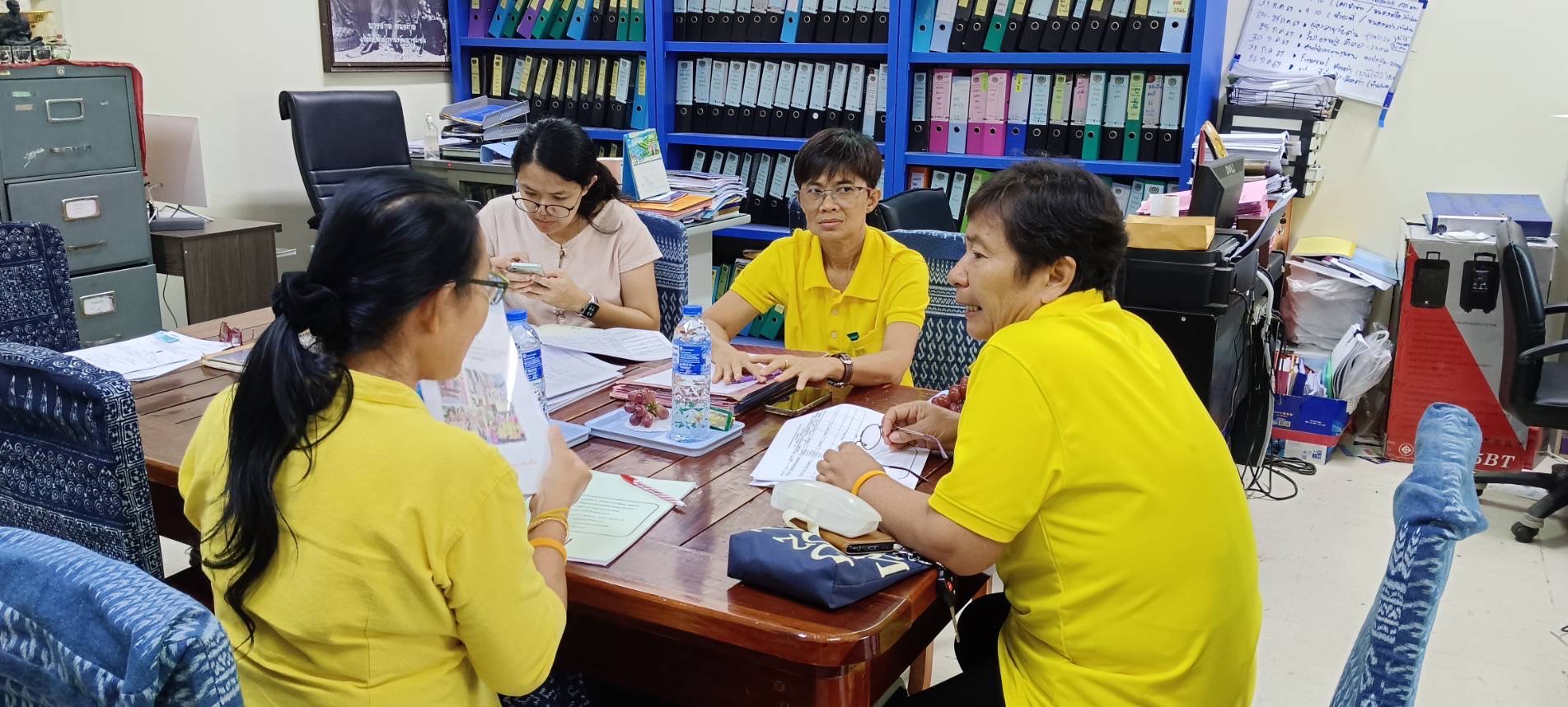 พช.ฉะเชิงเทราลงพื้นที่ติดตามการดำเนินงาน กองทุนพัฒนาบทบาทสตรี ประเภทเงินอุดหนุน  (ระหว่างปี 2561 ถึง 2566)