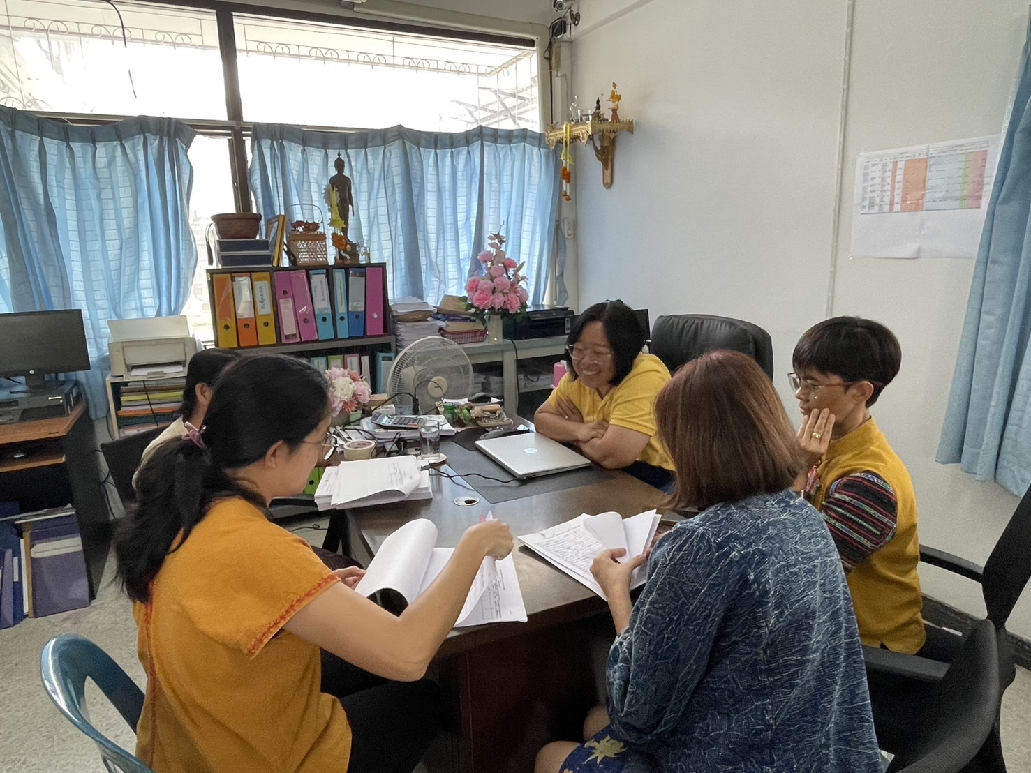 พช.ฉะเชิงเทราลงพื้นที่ติดตามการดำเนินงาน กองทุนพัฒนาบทบาทสตรี ประเภทเงินอุดหนุน  (ระหว่างปี 2561 ถึง 2566)